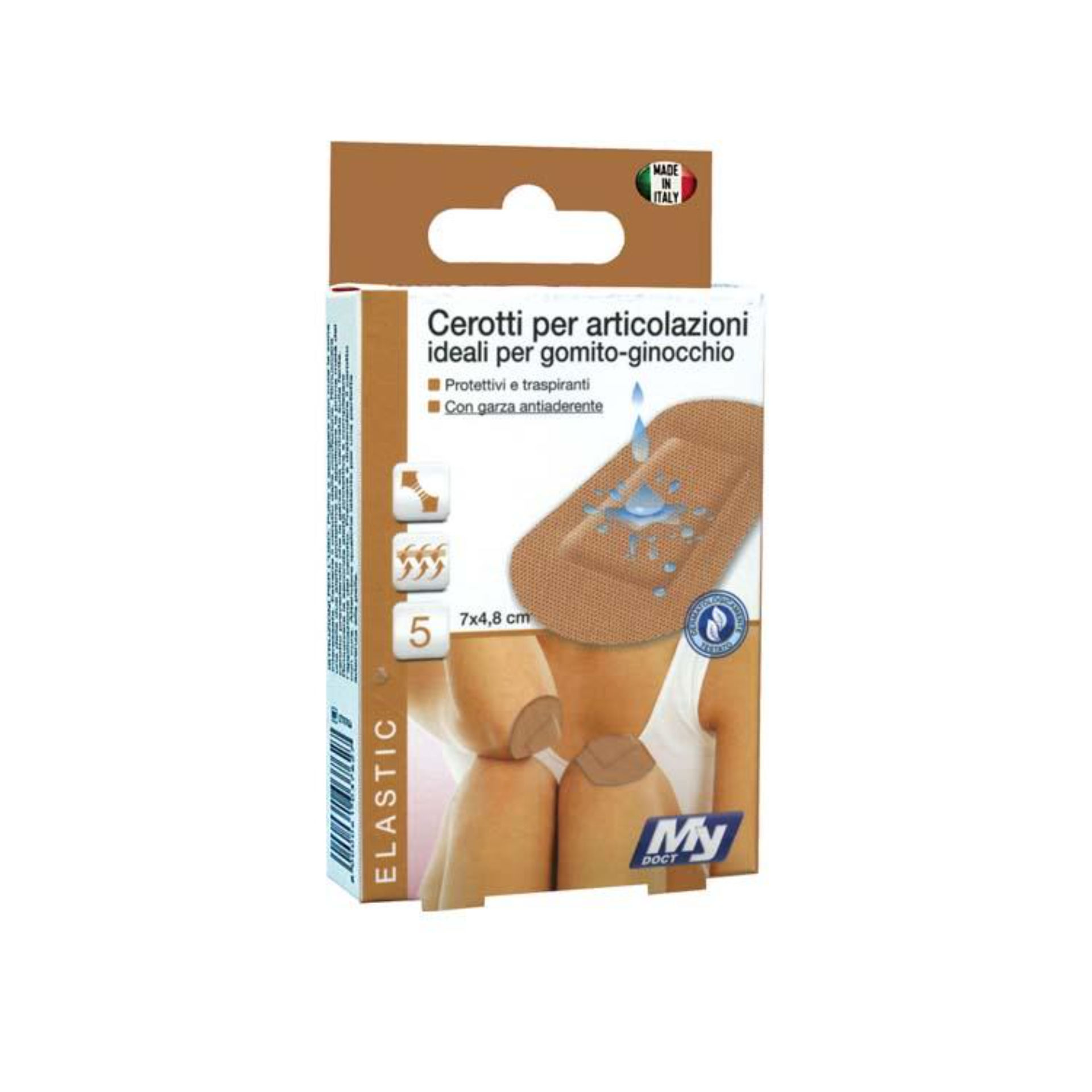 CEROTTI SOFT TNT GOMITO GINOCCHIO 6 PZ 7X5 CMMy Doct