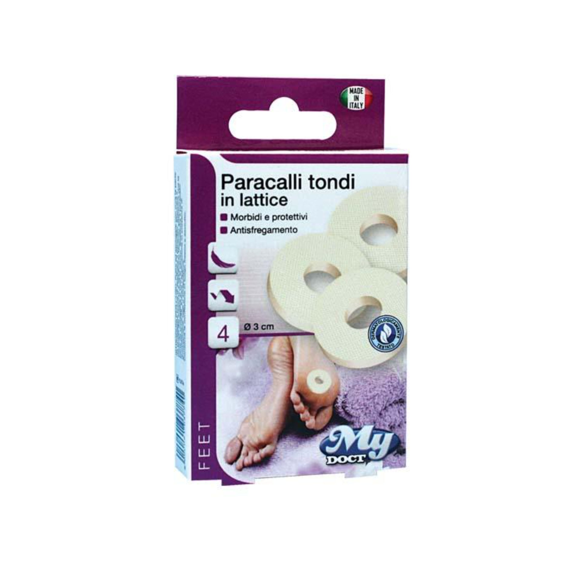 MY DOCT PARACALLI TONDI IN LATTICE - 4 PZMy Doct