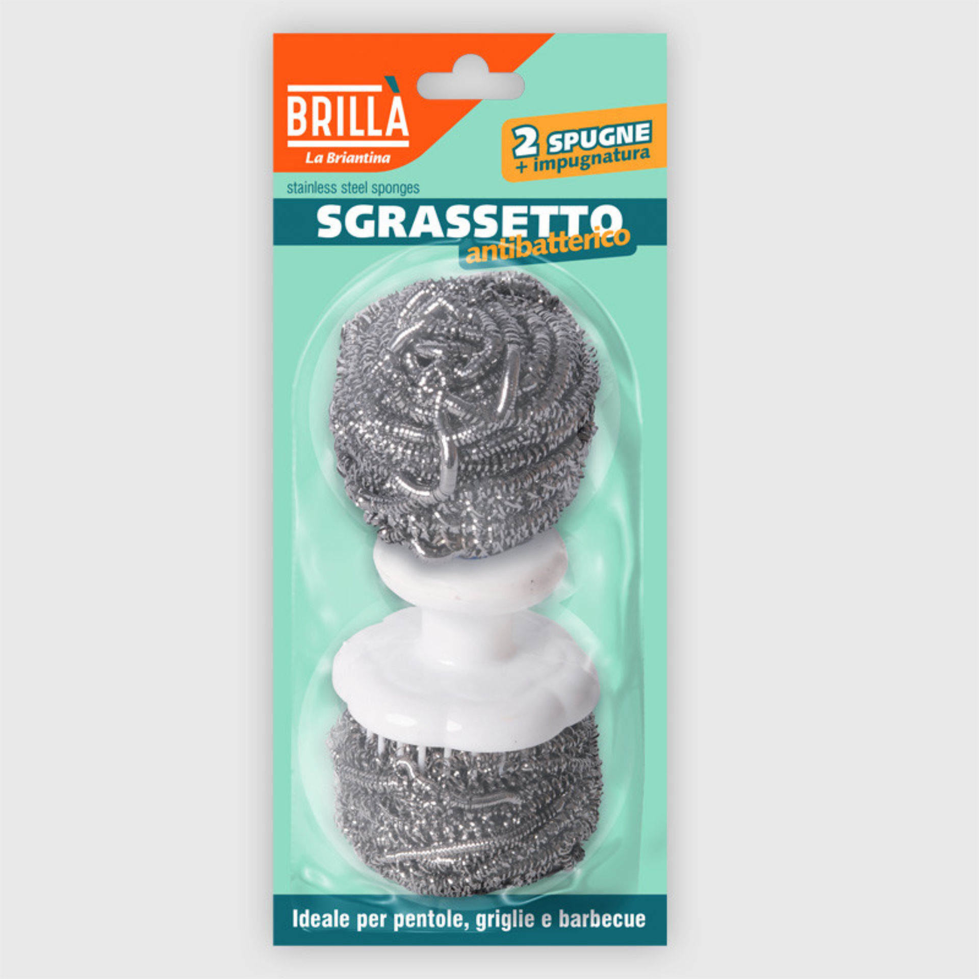 SET PULIZIA SGRASSETTO 2 SPUGNE + MANICHETTOLa Briantina