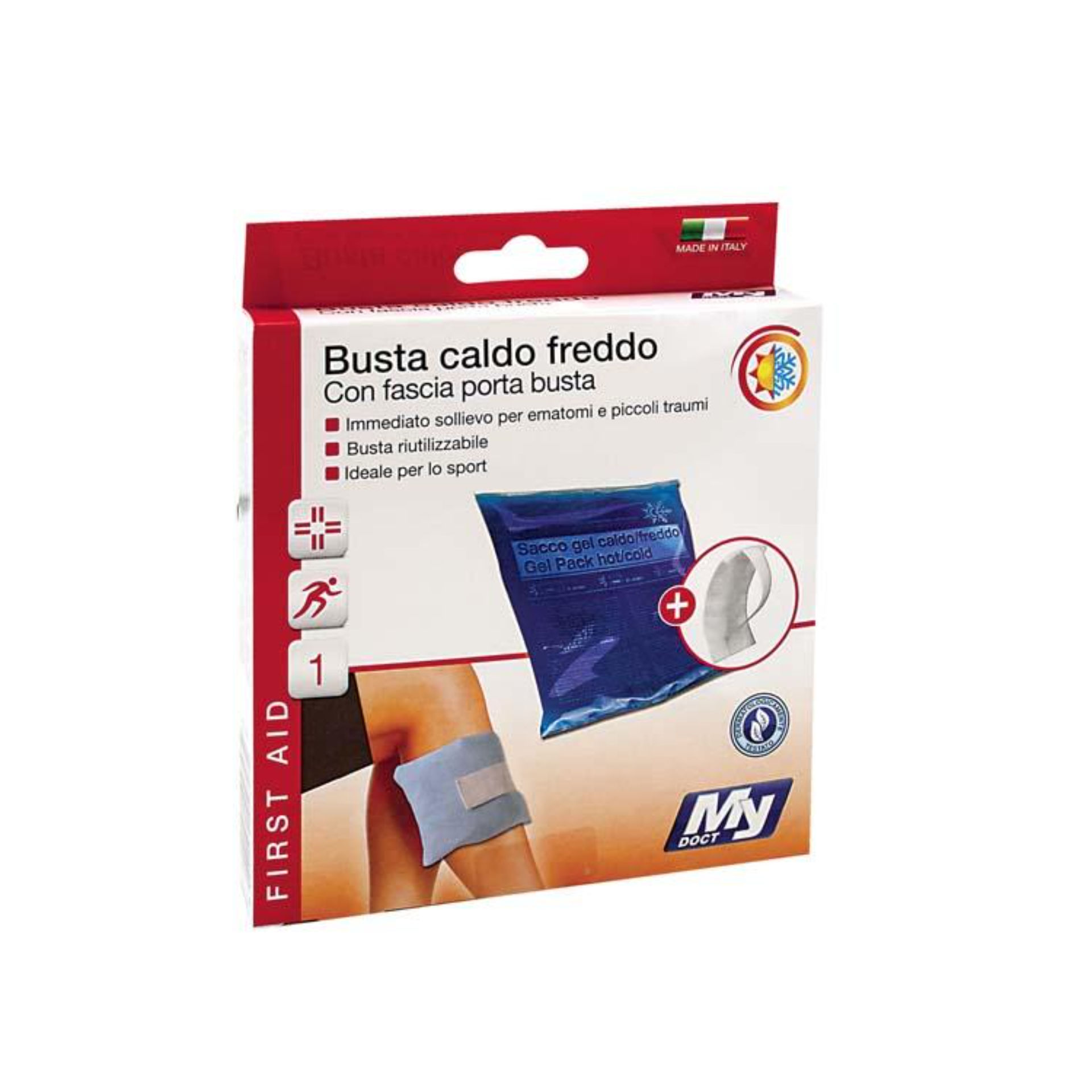 CALDO/FREDDO PRONTO 16,5X13 CM CON FASCIAMy Doct