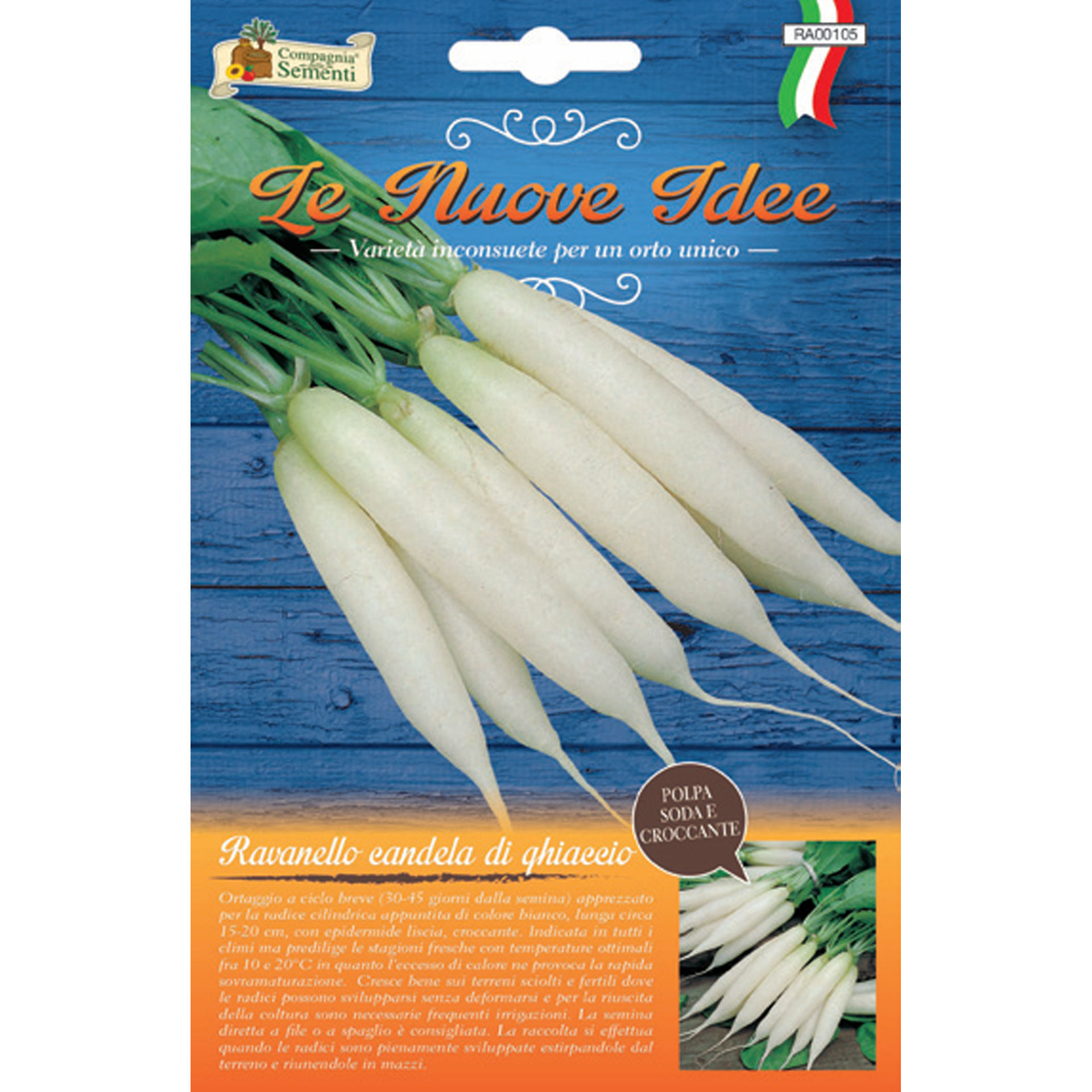 RAVANELLO CANDELA DI GHIACCIOOrganica
