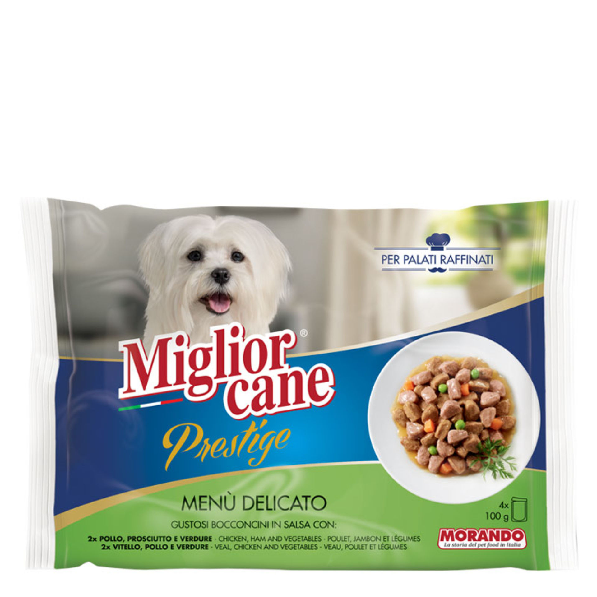MIGLIORCANE PRESTIGE DELIC. GR.100 X4Miglior Cane