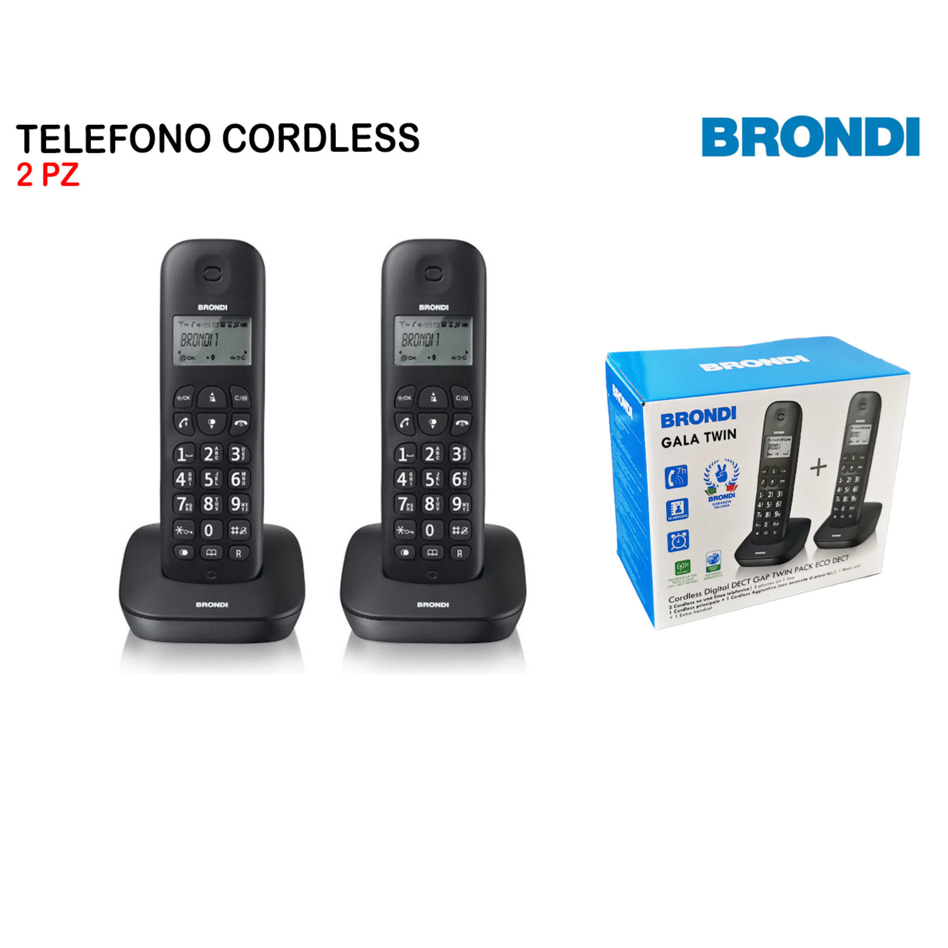 *BRONDI GALA TWIN NEROBrondi