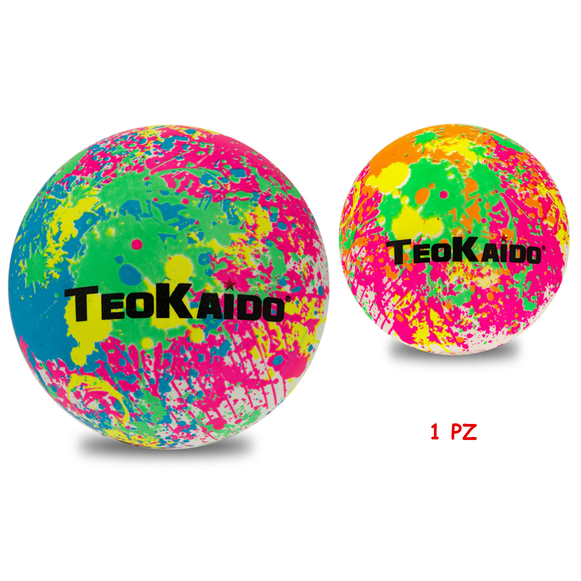 TEOKAIDO - PALLONE IN GOMMA DIAM 22.5CM 180GRTeorema