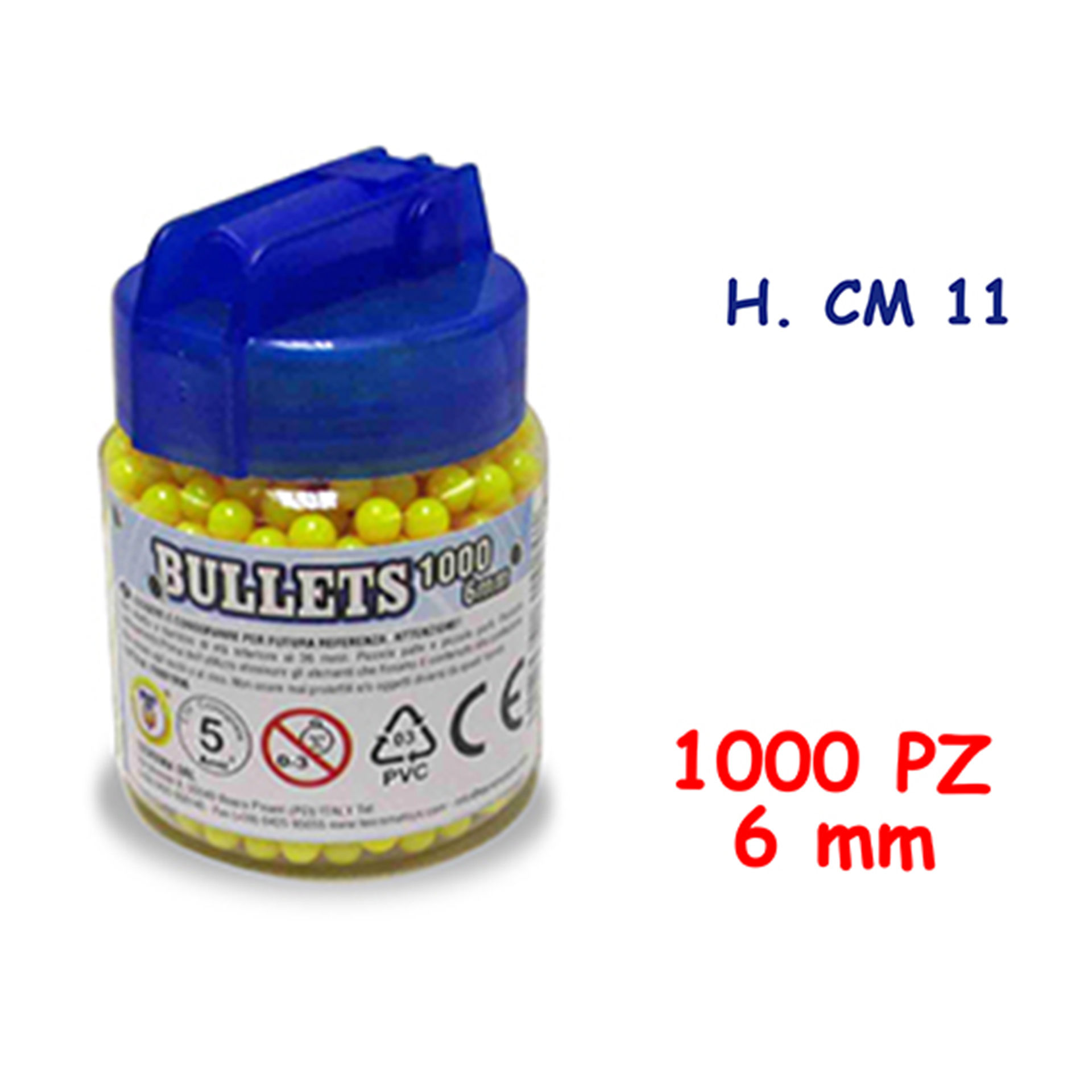 TEO S - PALLINI BIBERON 1000 PZ 6 MMTeorema