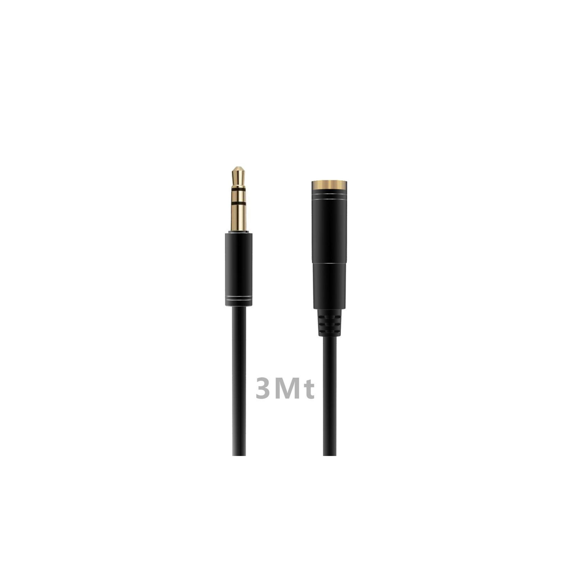 CAQ-108 CAVO AUDIO JACK 3.5MM M/F 3M