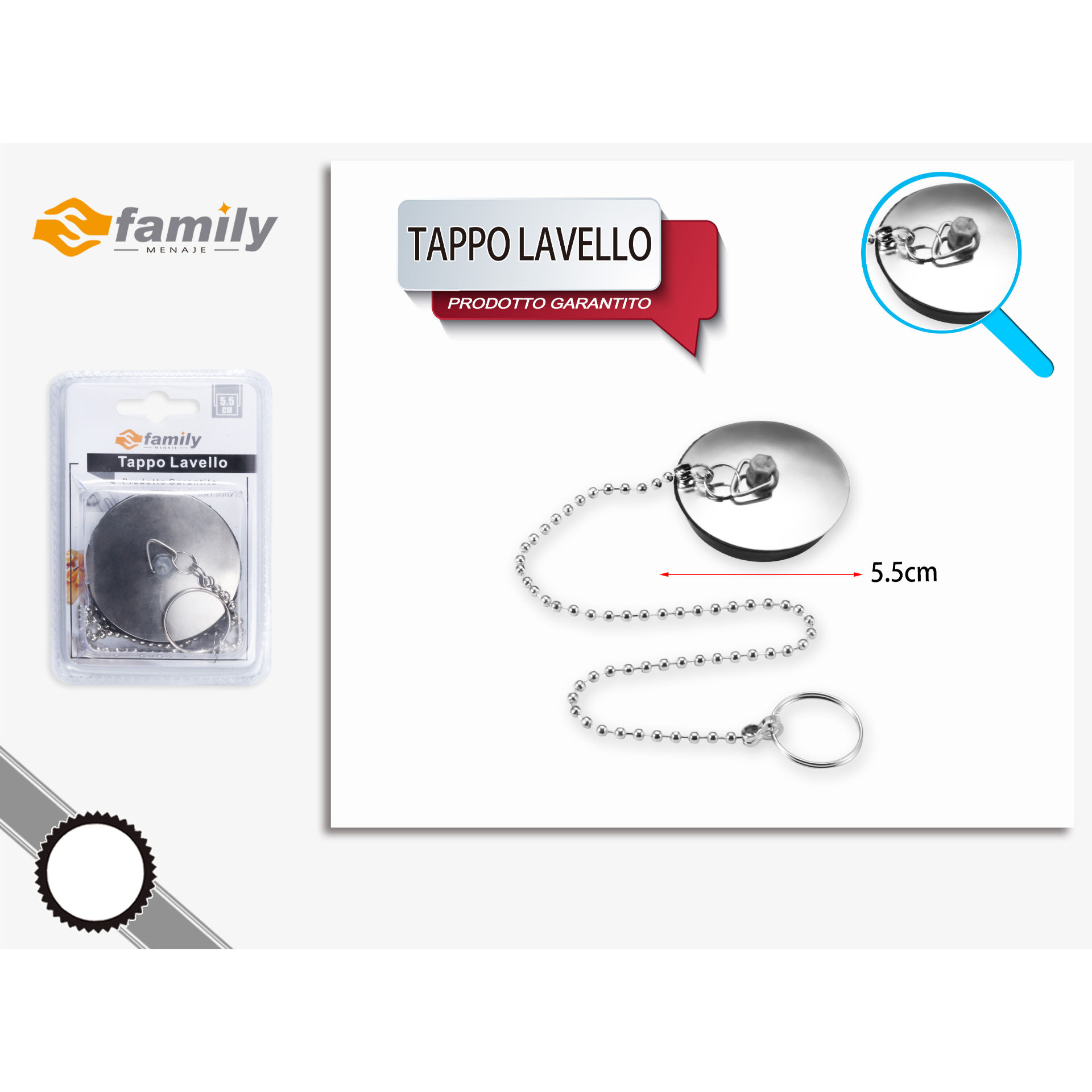 TAPPO LAVELLO 5.5CMFamily