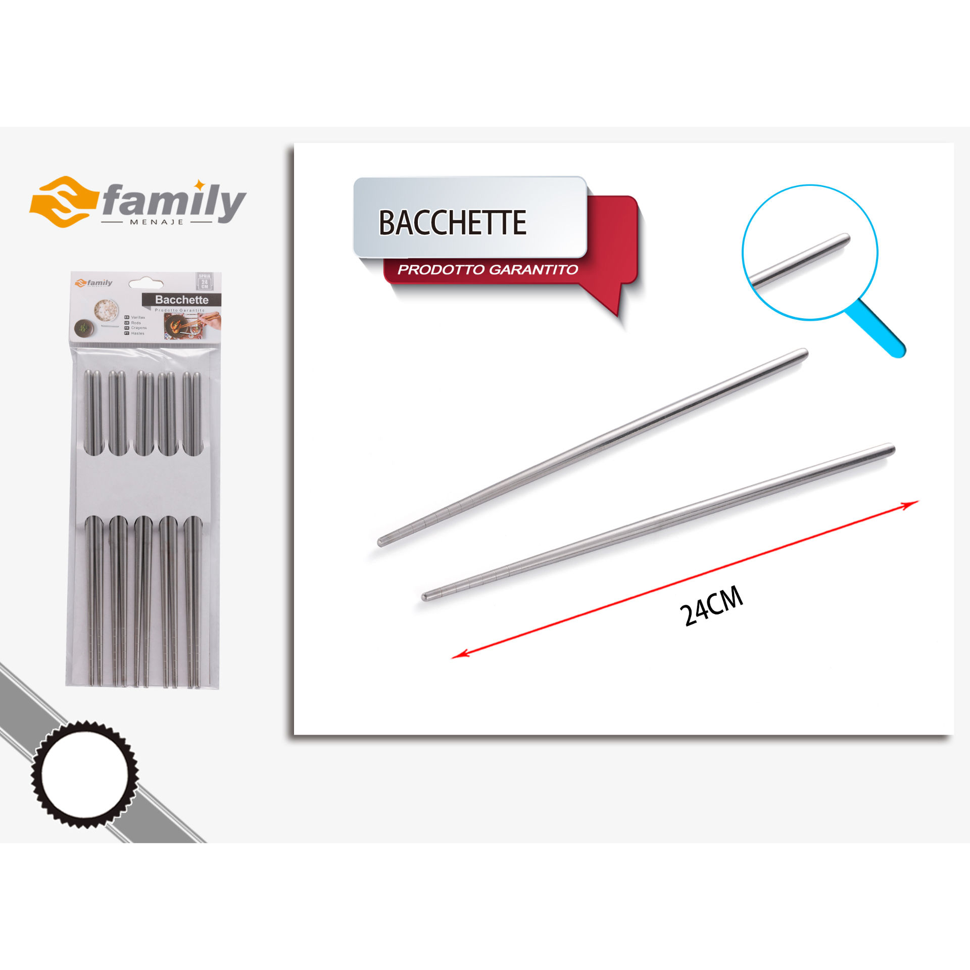 BACCHETTE 24CMFamily