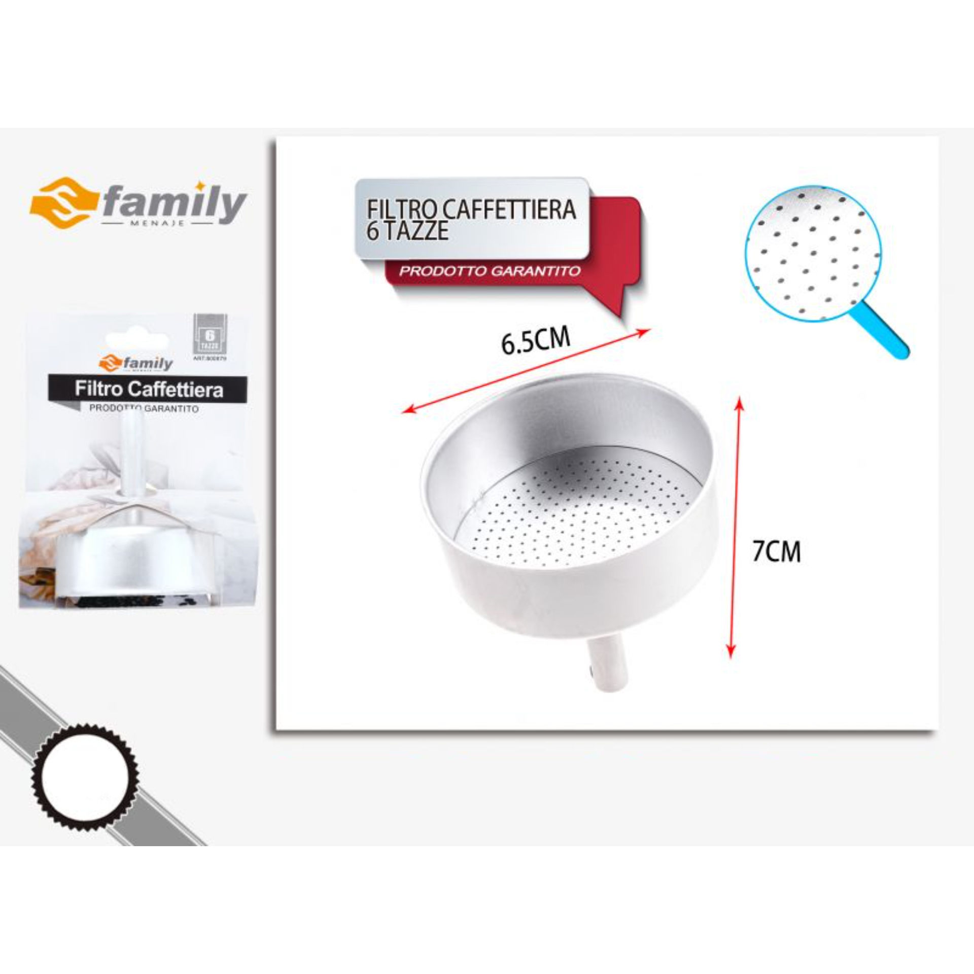 FILTRO CAFFETTIERA 6 TAZZEFamily