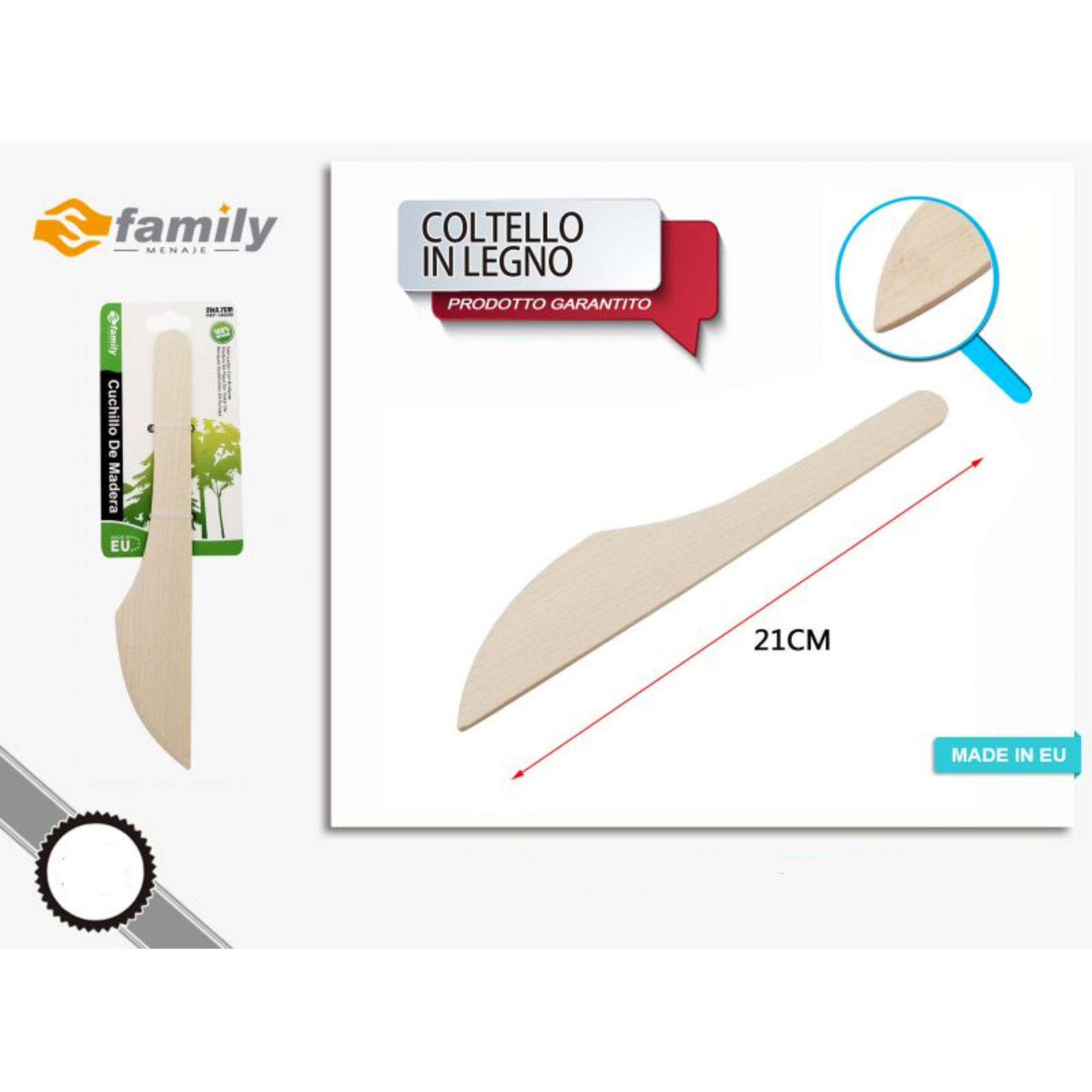 COLTELLO DA BURRO 21*4CMFamily