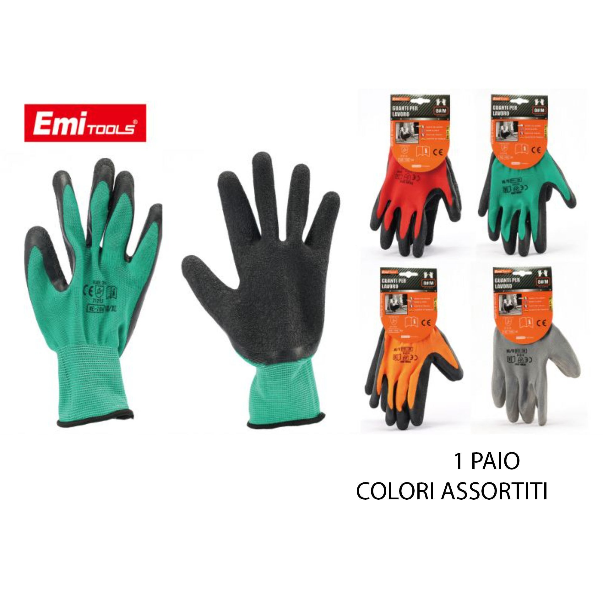GUANTI PER LAVORO M/8#Emi Style