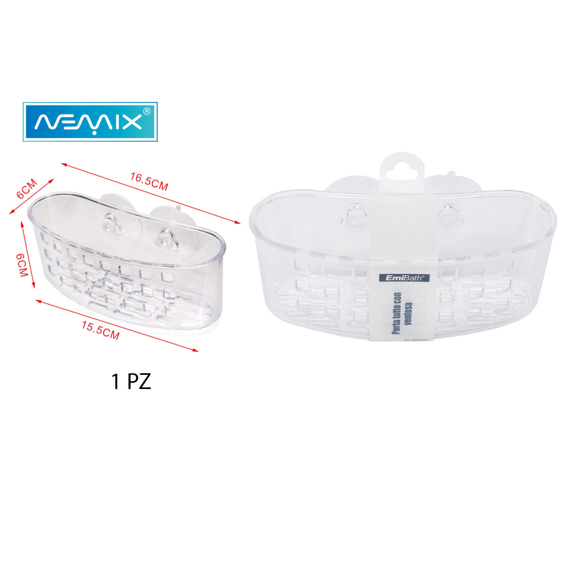 PORTA TUTTO CON VENTOSANemix