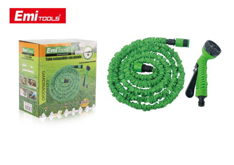 TUBO ESTENSIBILE CON PISTOLA 7.5-22.5M