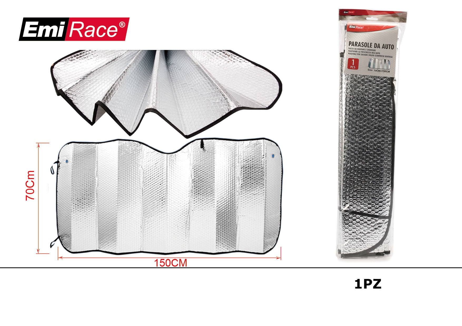 PARASOLE DA AUTO 70*150CM
