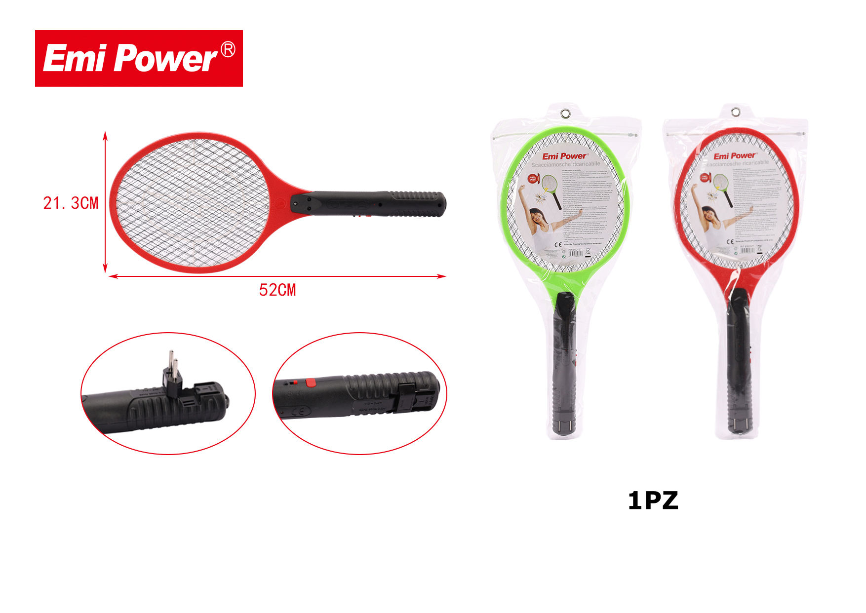 SCACCIAMOSCHE RICARICABILE