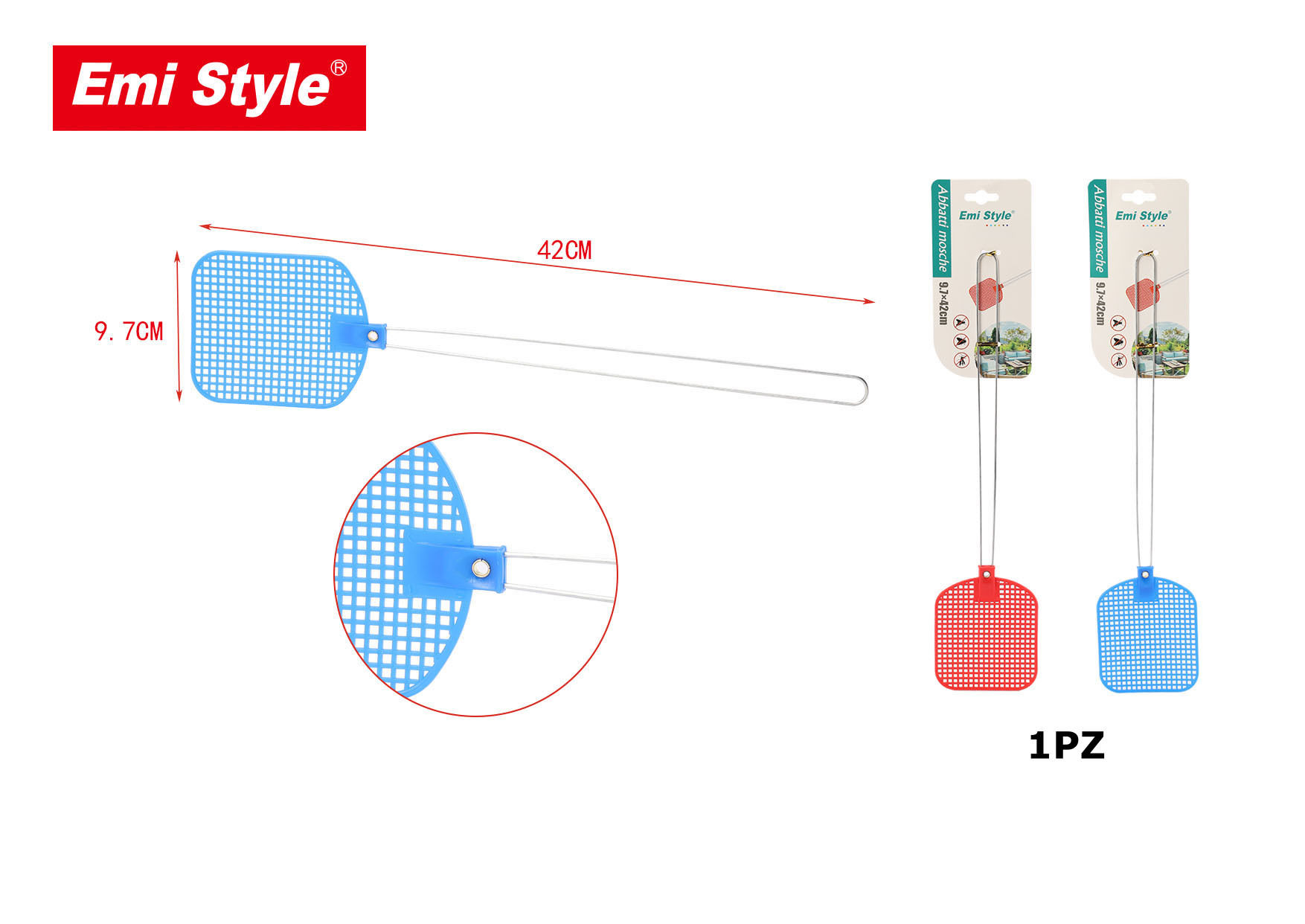 ABBATTI MOSCHE 42*9.7CM