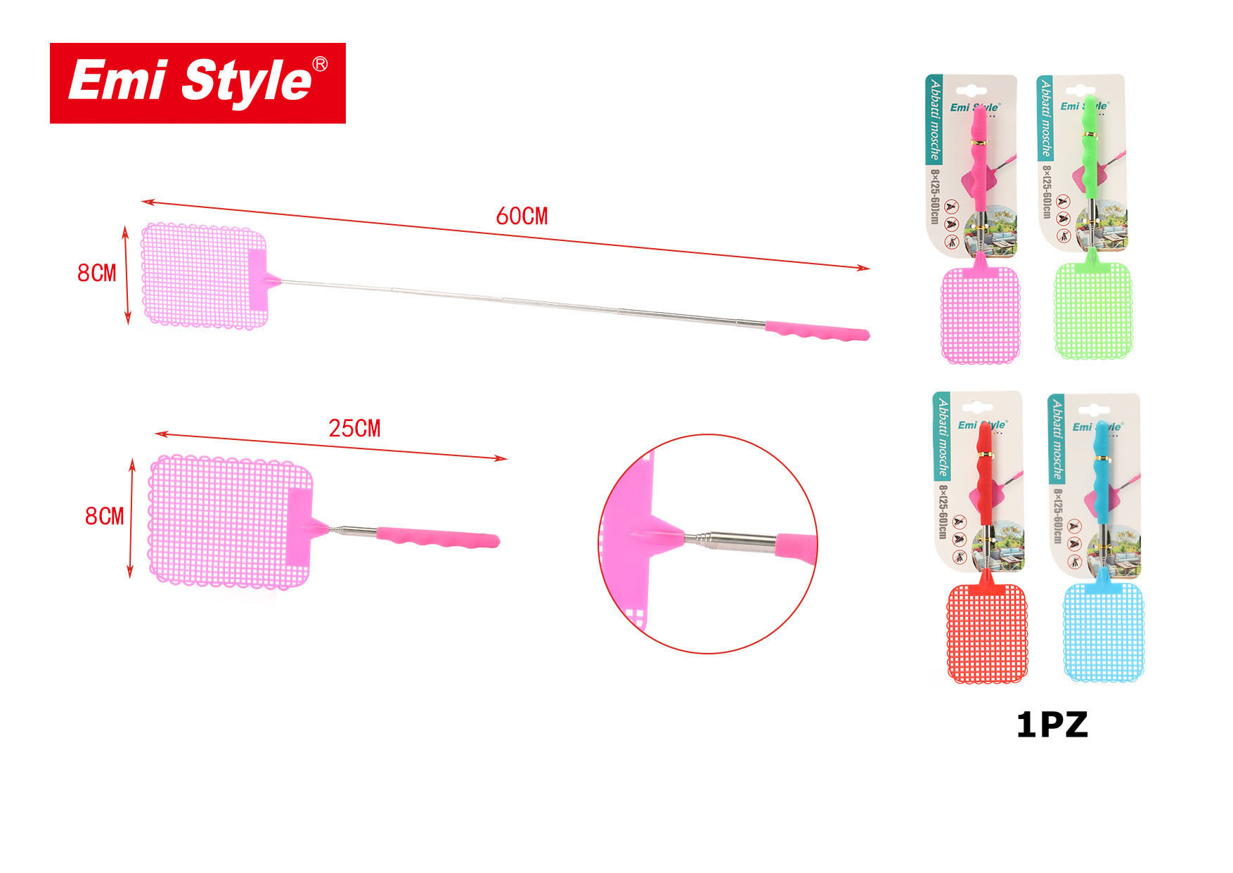 ABBATTI MOSCHE 8*(25-60)CM