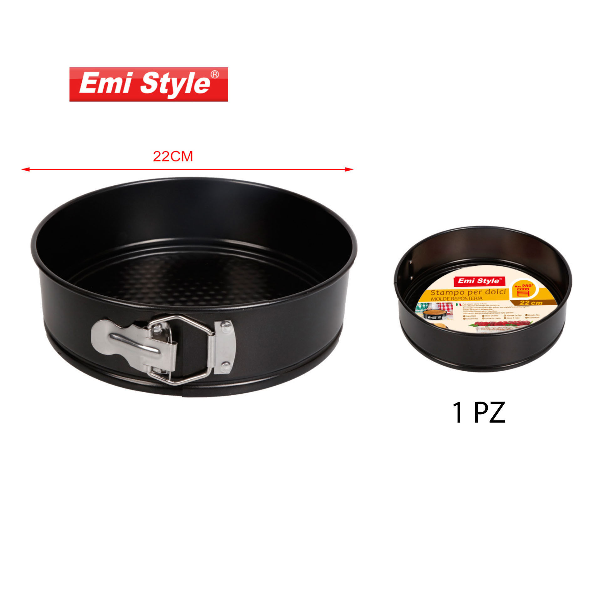 EMY STYLE STAMPO PER DOLCI DA FORNO 22CMEmi Style