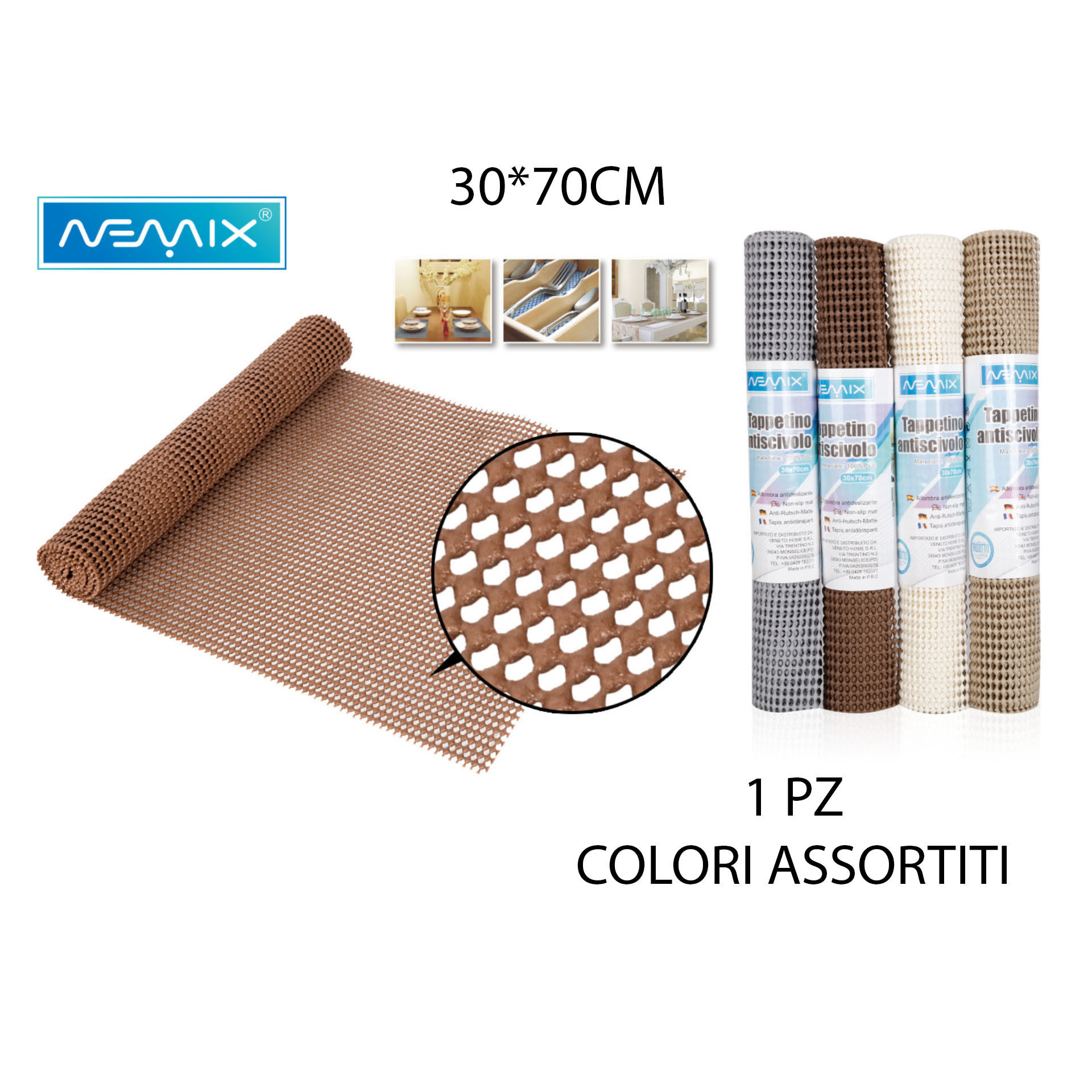 TAPPETINO ANTISCIVOLO 30*70CMNemix
