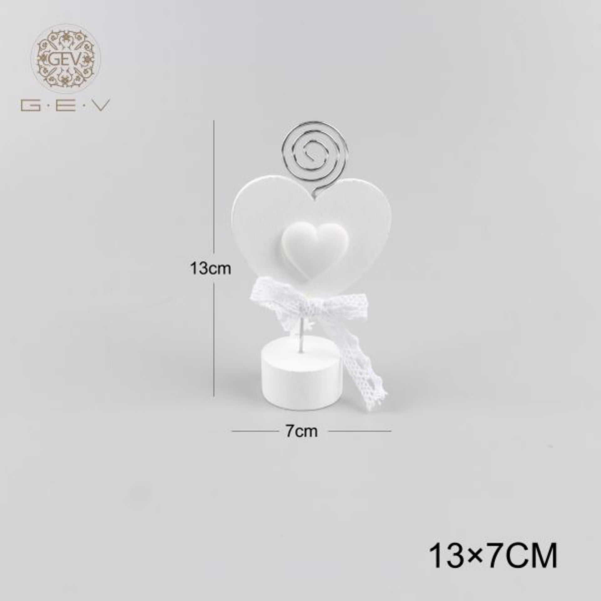 PINZA PORTA FOTO CON CUOREGev