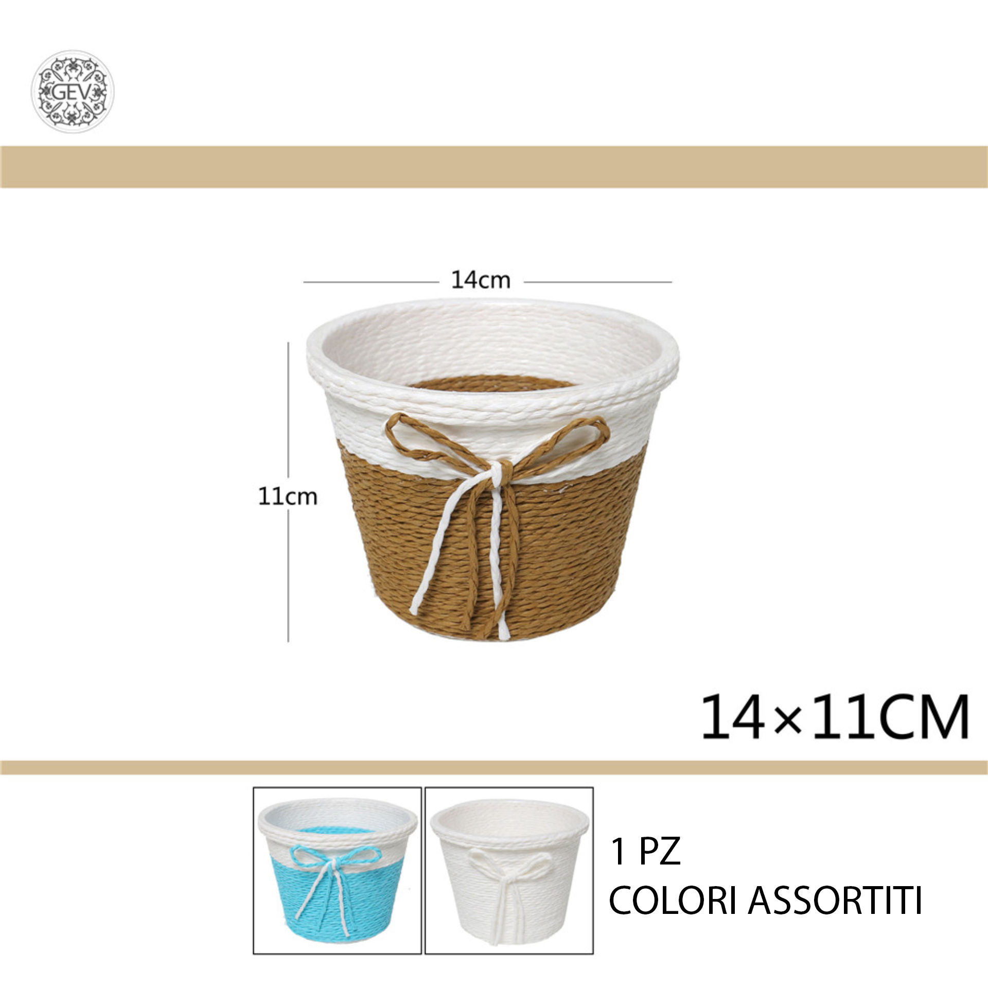 F441 CESTINO IN CARTA 14*11CMGev