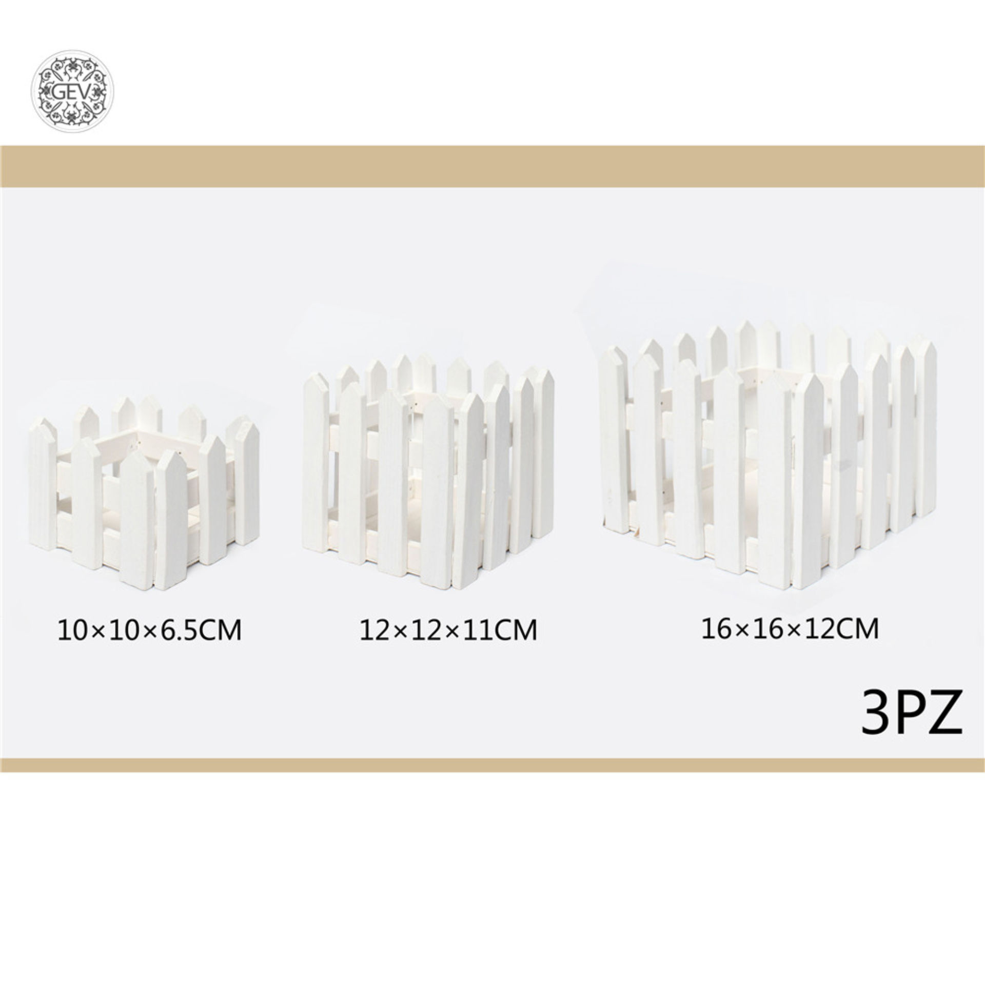 FIORIERA IN LEGNO 16*16*12CMGev