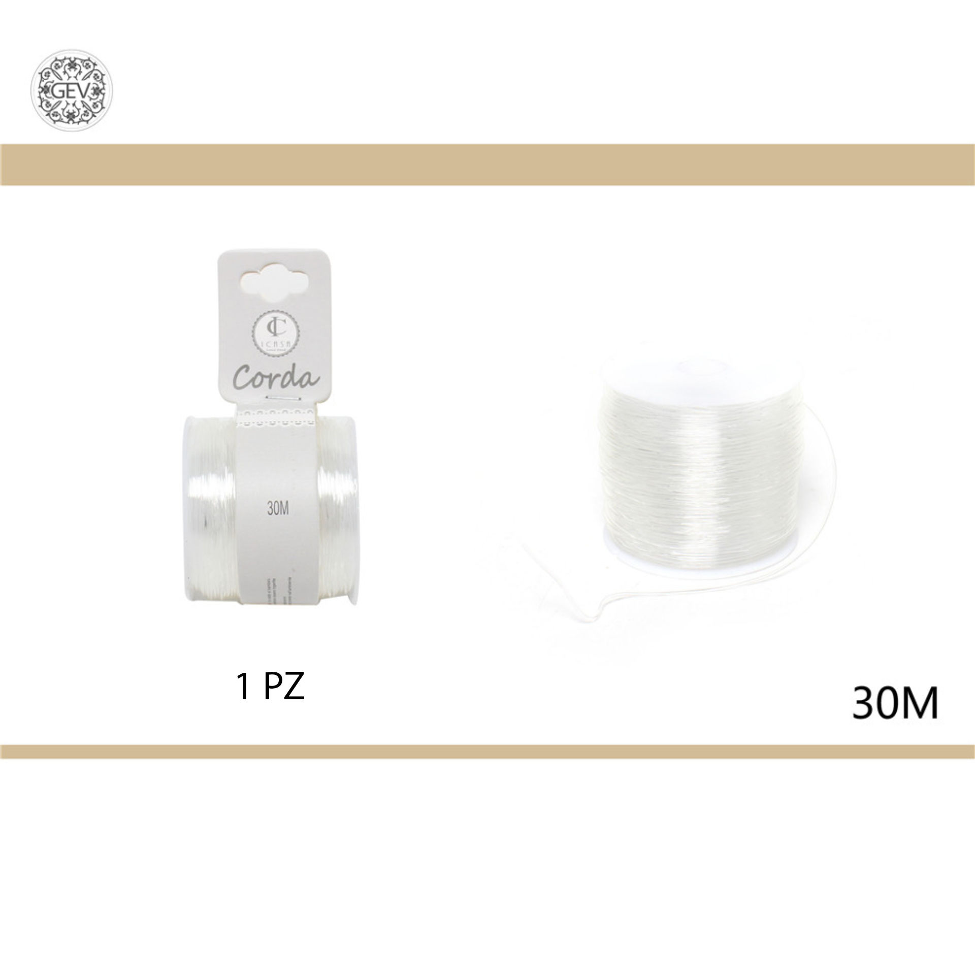 ROCCHETTO FILO NAYLON 30MTGev