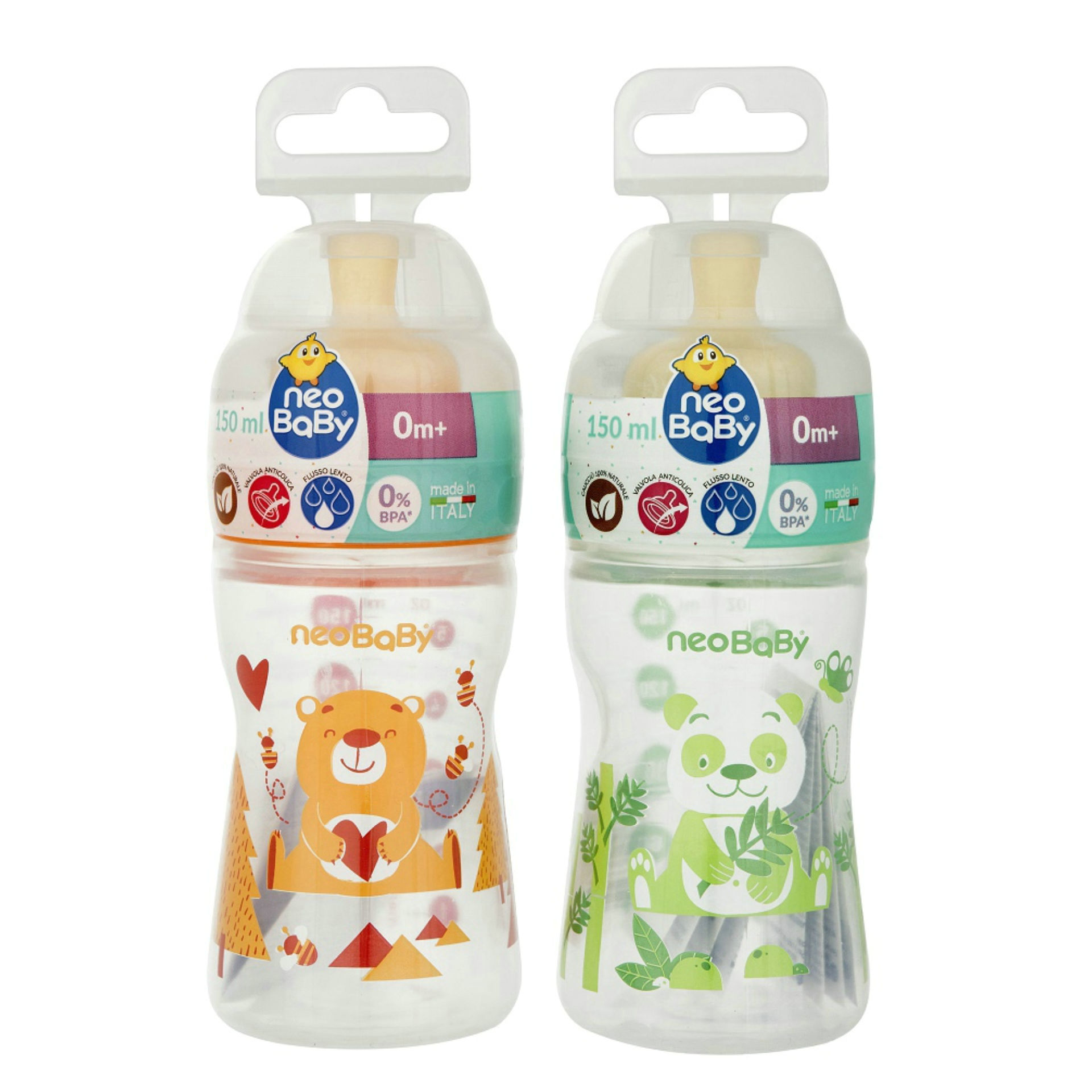 N.B.BIBERON COL.LARGO 150 CAUCCIU 84233Neo Baby