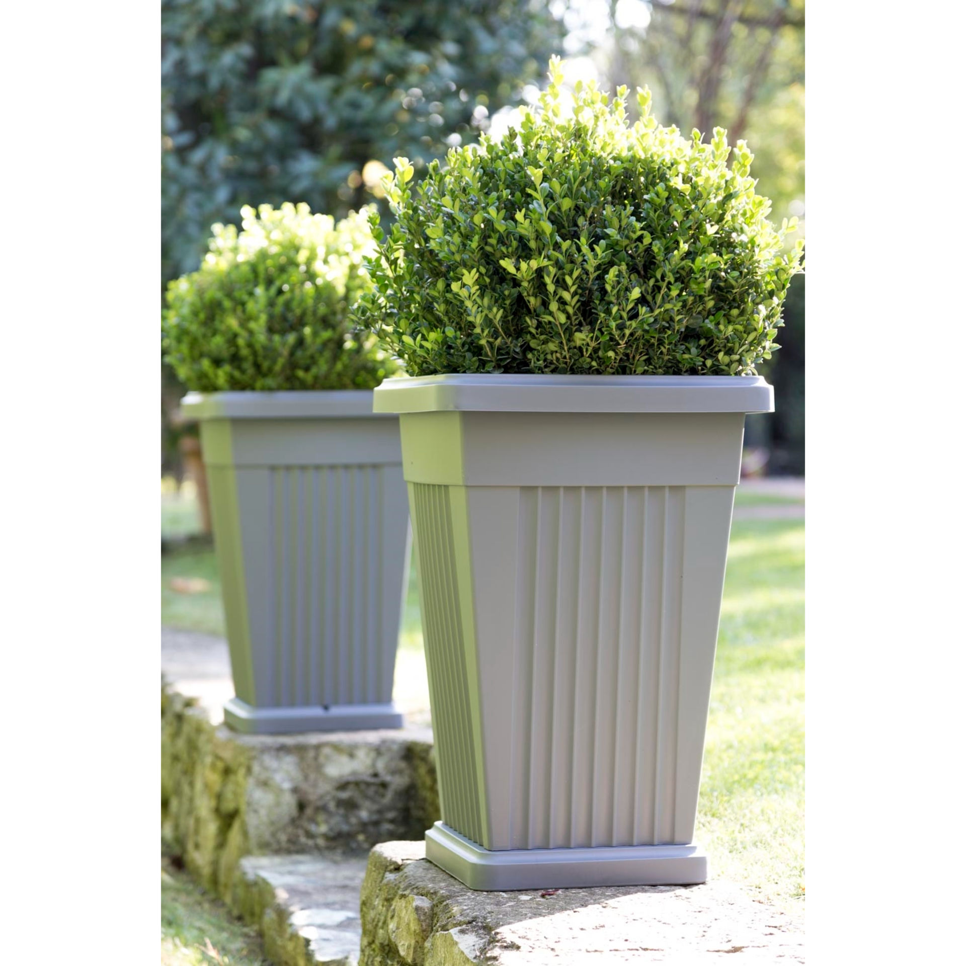 VASO PIRAMIDE GRIGIOBama