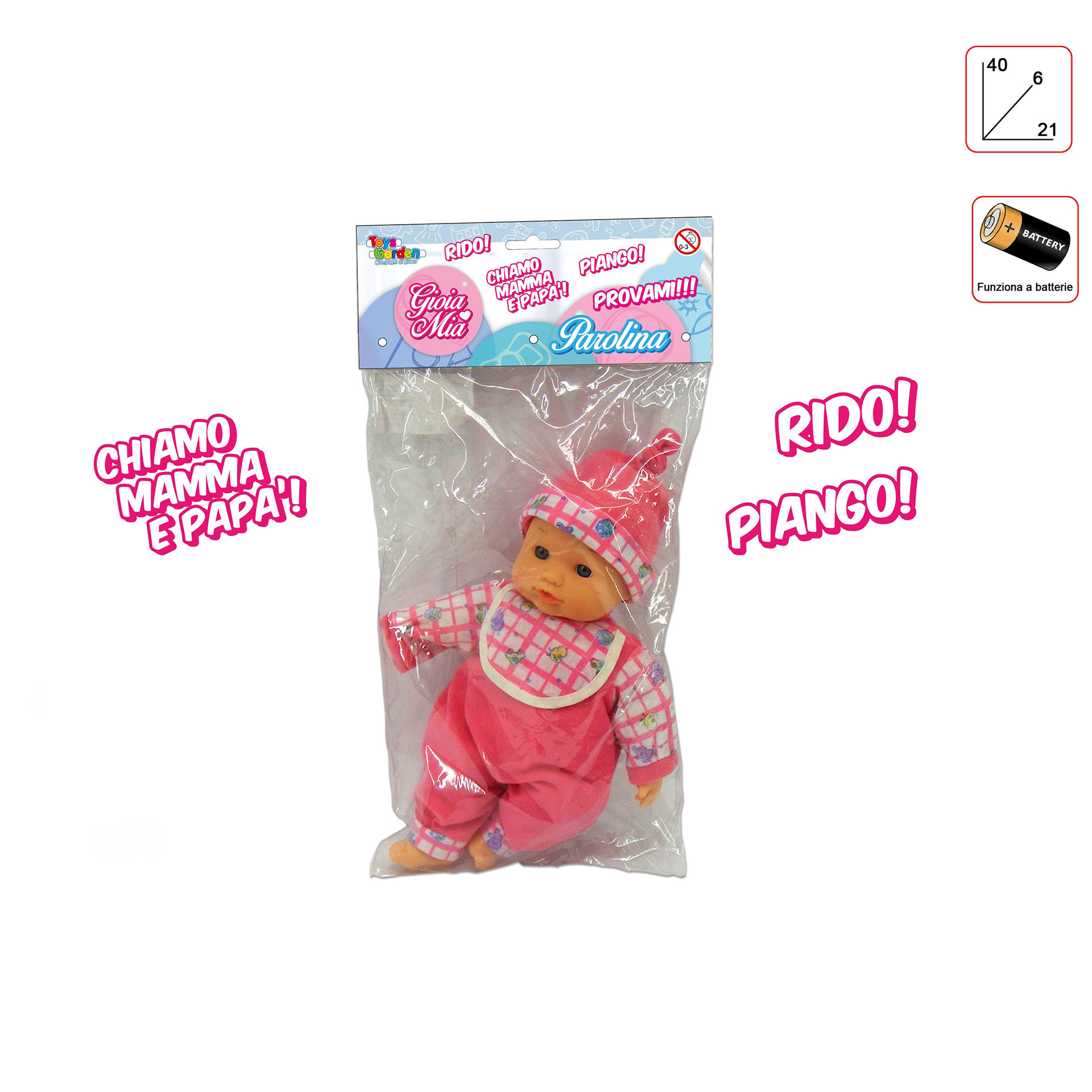 GIOIA MIA CON VOCE IN BUSTA