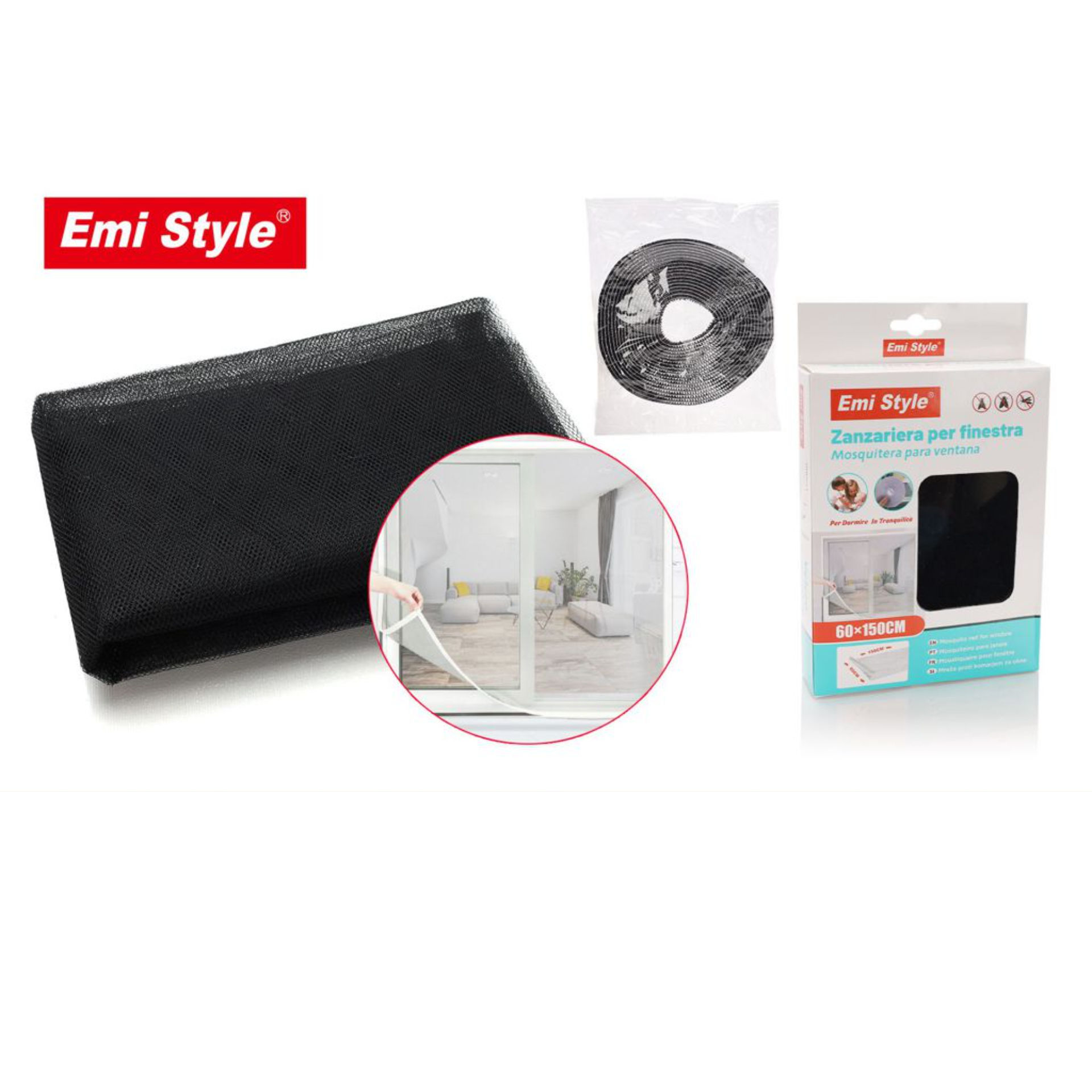 ZANZARIERA PER FINESTRA 60*150CMEmi Style