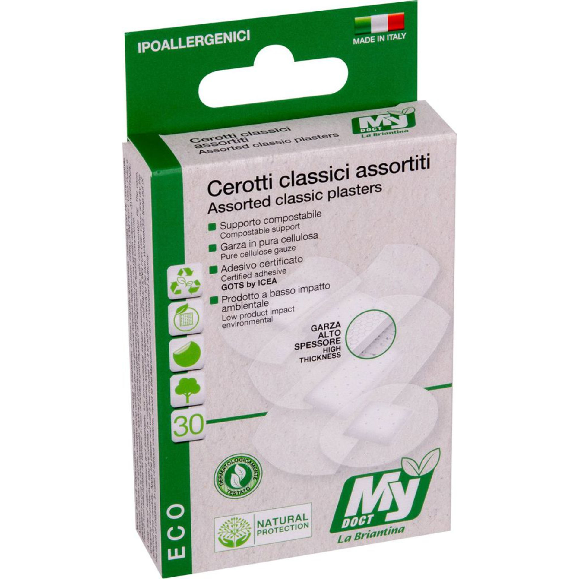 CEROTTI ECO CLASSIC TRASPARENTI 30 ASSORTITIMy Doct