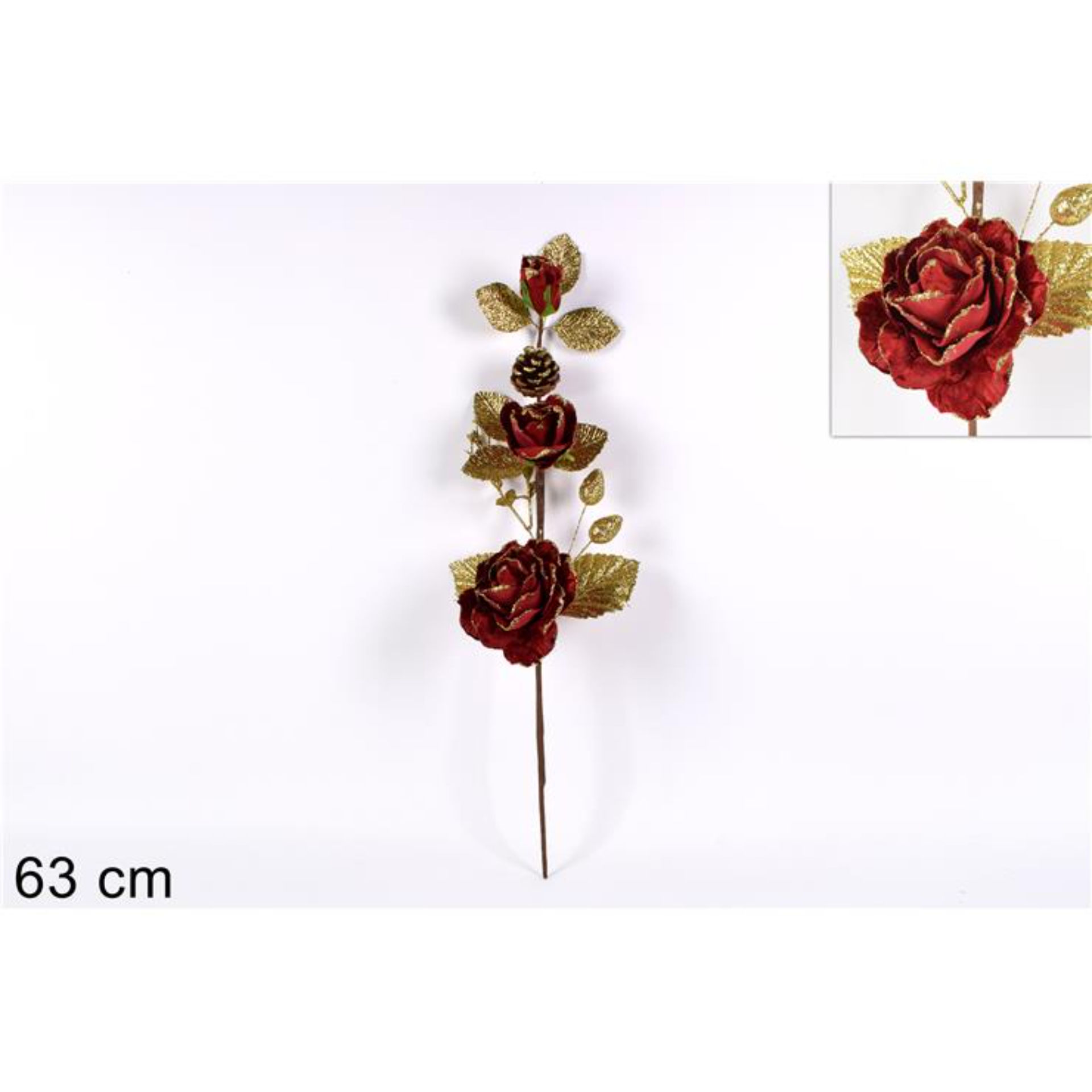 STELO 3 ROSE 63CM ROSSO W3-18715 R+GDue Esse