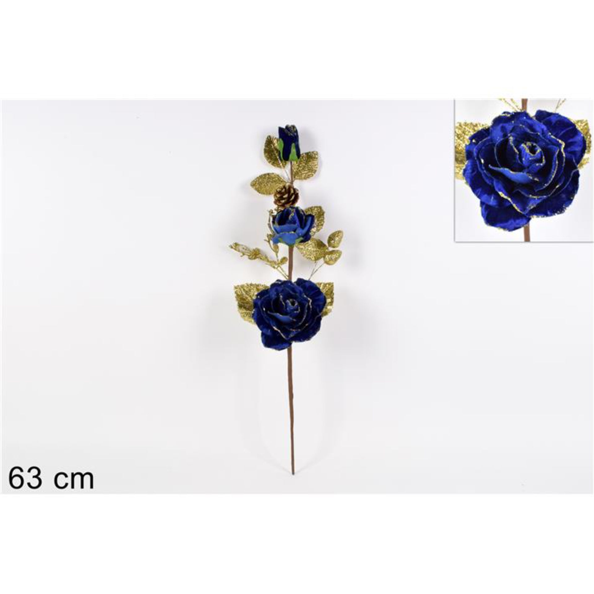 STELO 3 ROSE 63CM BLU W3-18715 BL+GDue Esse