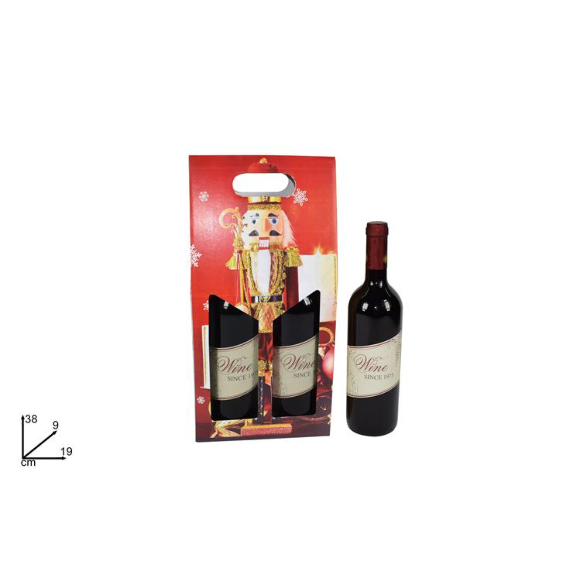 BOX 2 BOTTIGLIE SOLDATO SCHIACCIANOCI 06/18/DUE-2