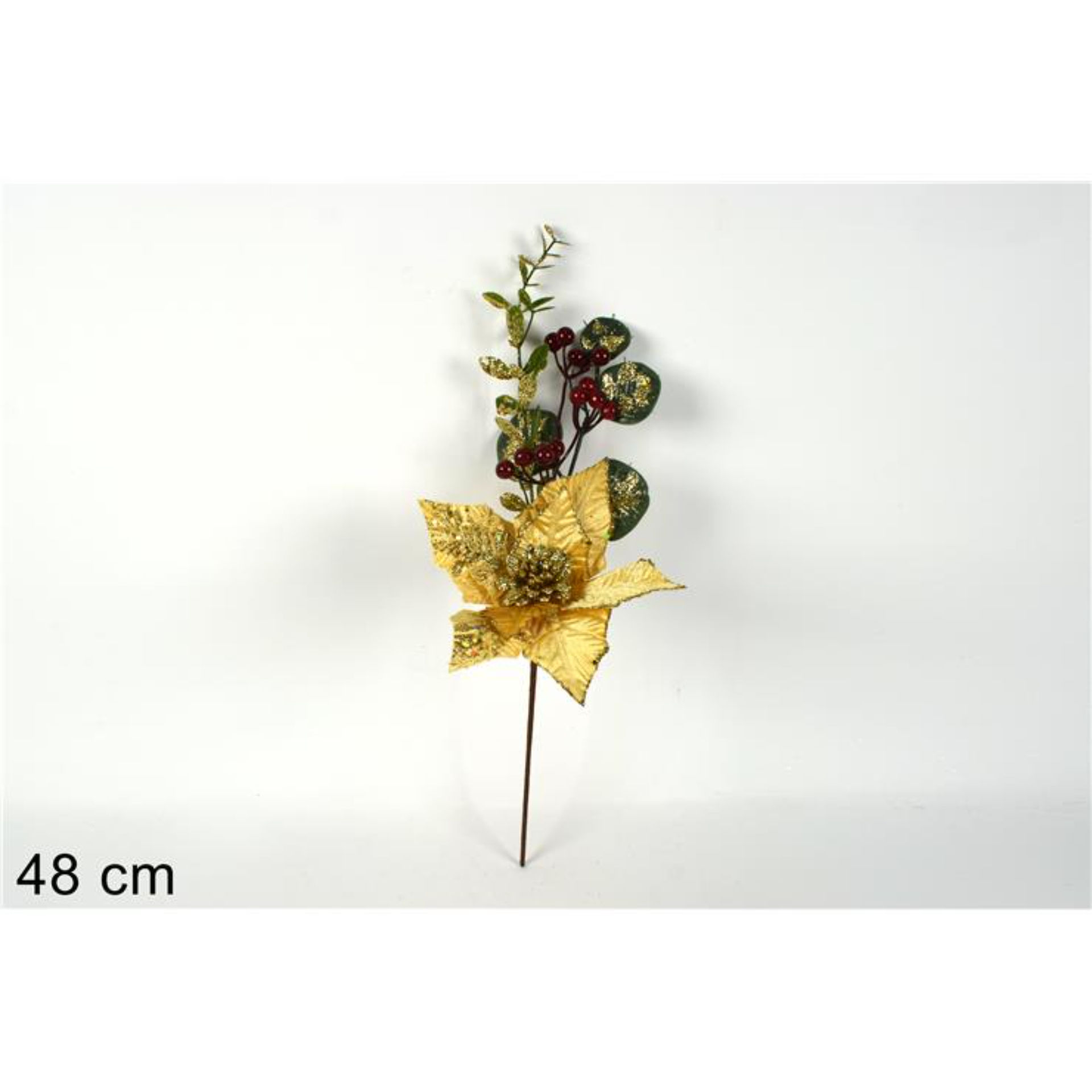 STELO C/FIORE E BACCHE ORO TY76-14194/GOLDDue Esse