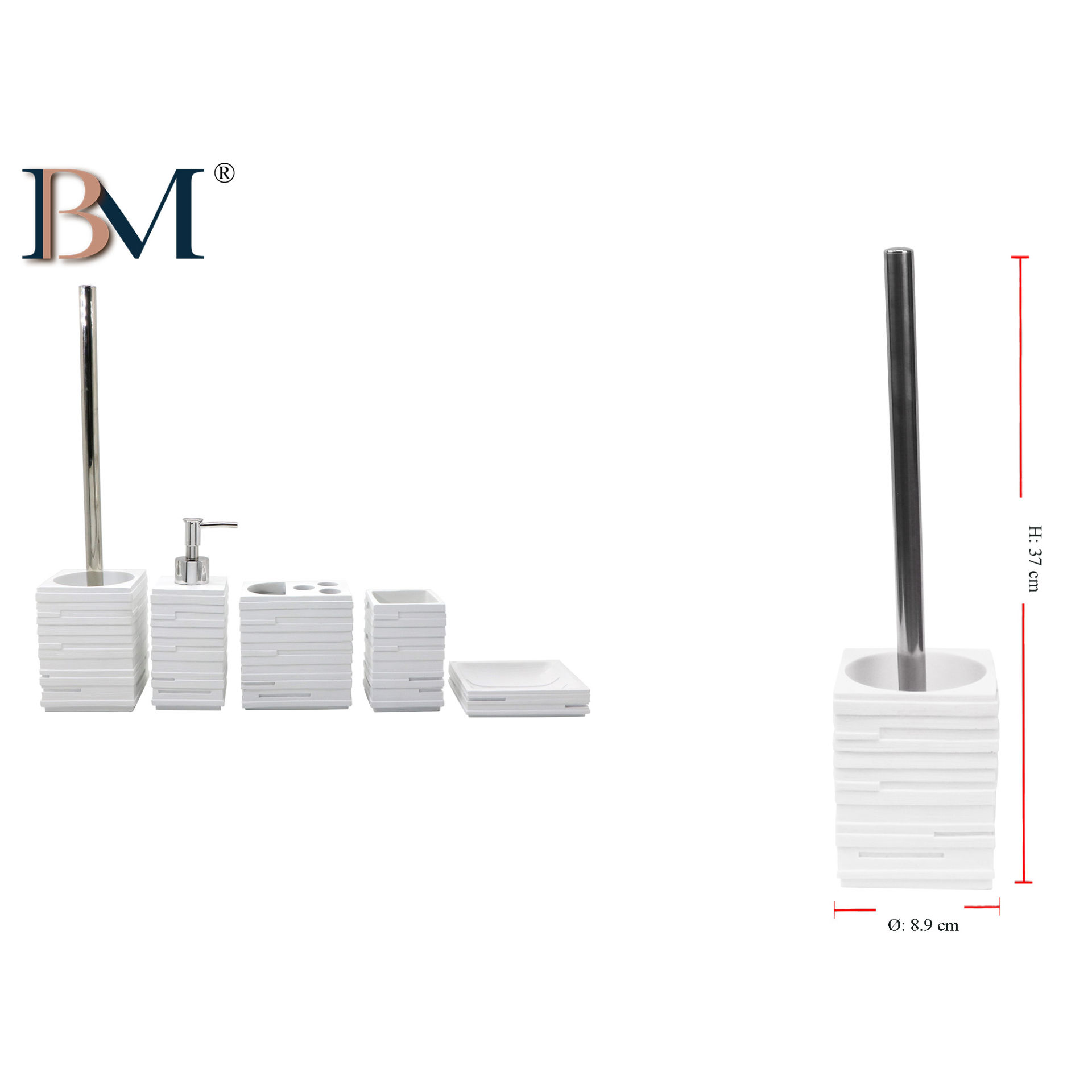 SCOPINO IN RESINA  MISURA: 8.9X8.9X12.5 H37 CM