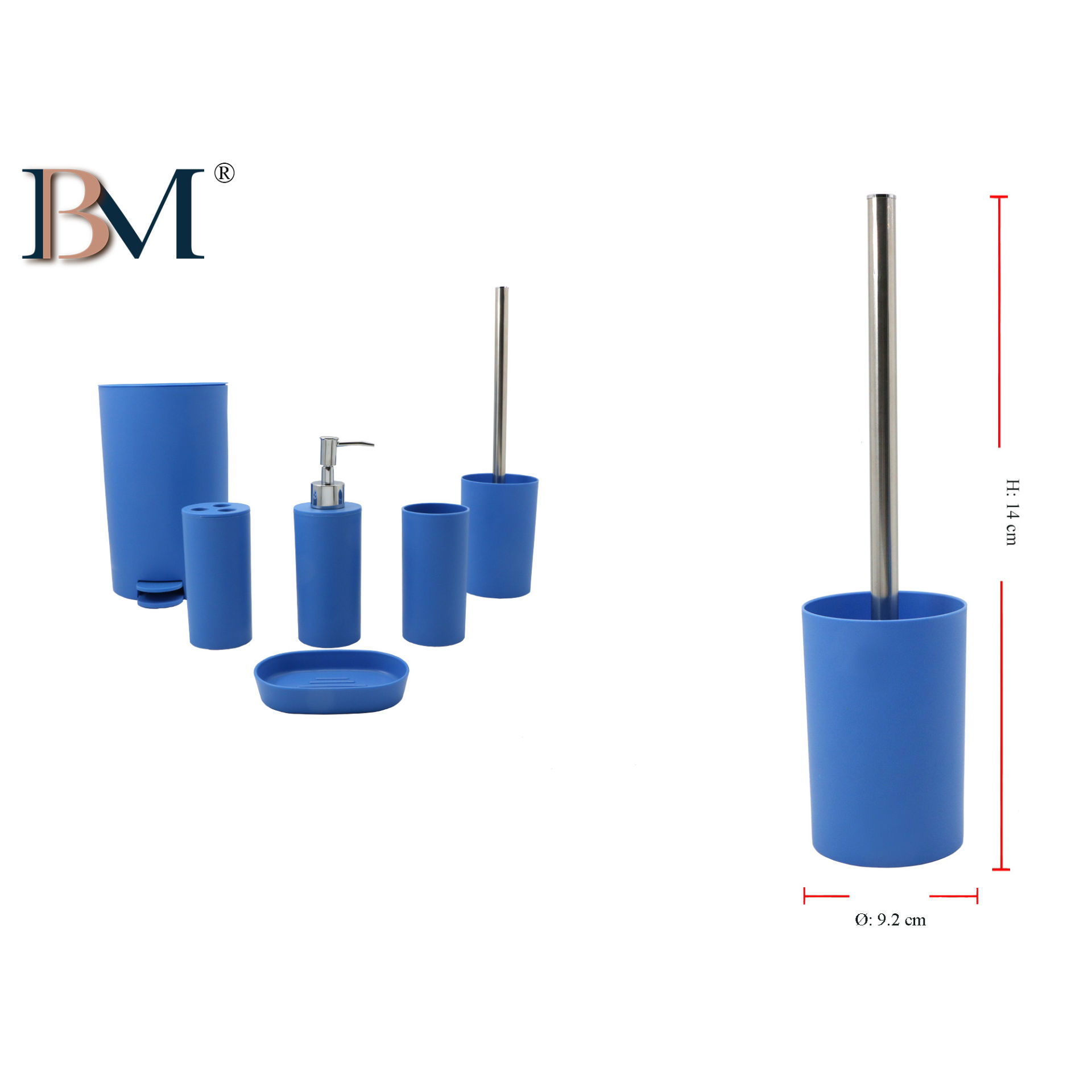 PORTASCOPINO IN PLASTICA SATINATO 9.2X14CMBM
