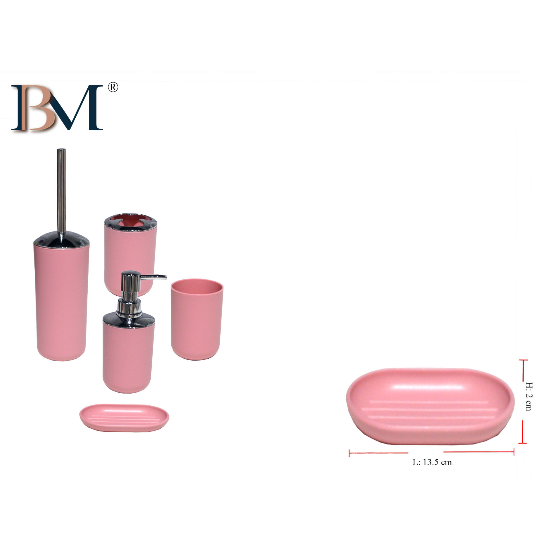 PORTASAPONE IN PLASTICA 13.5X8.5X2CMBM