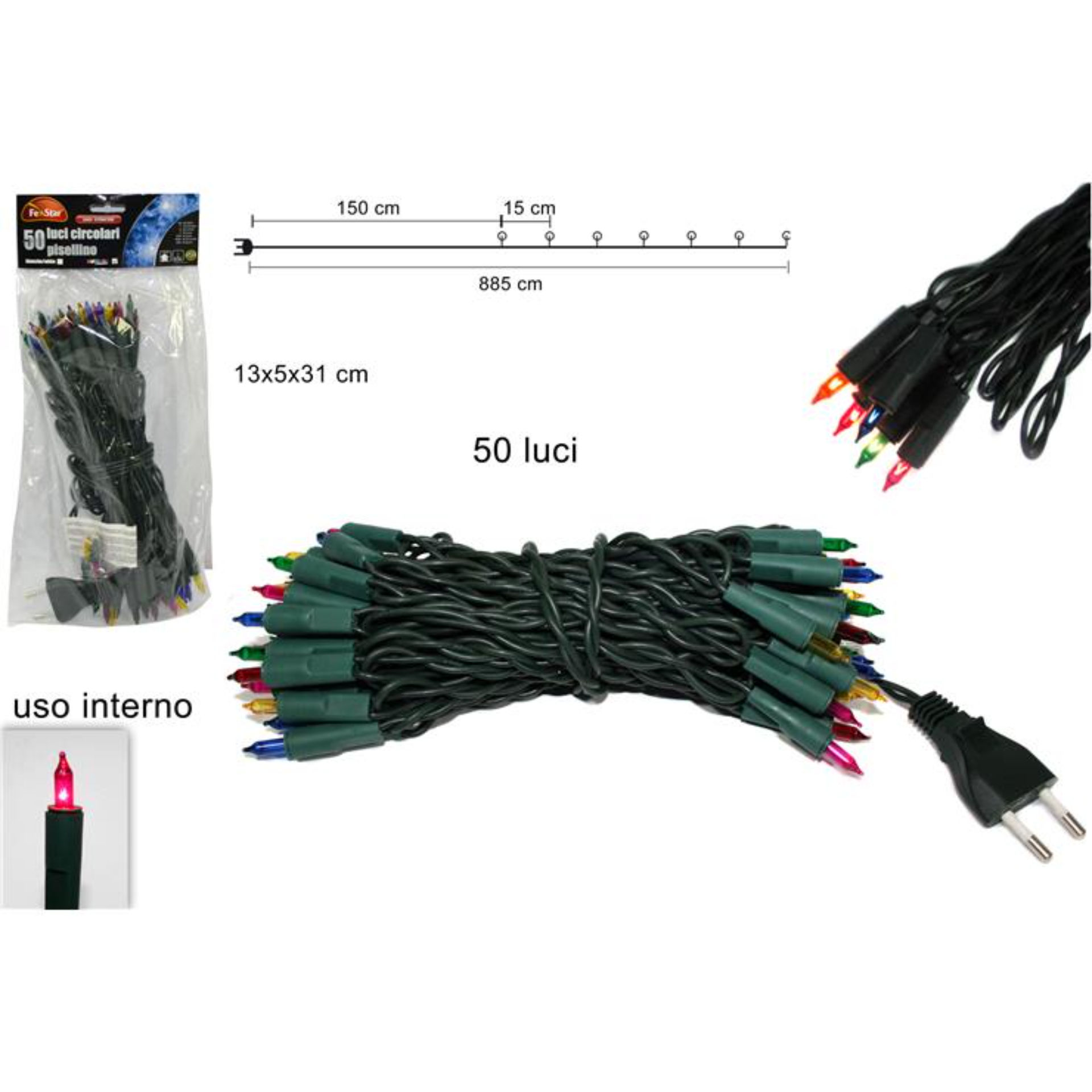 LUCI LIN.PISELL.MULTIC.BS 50L SD10503-1