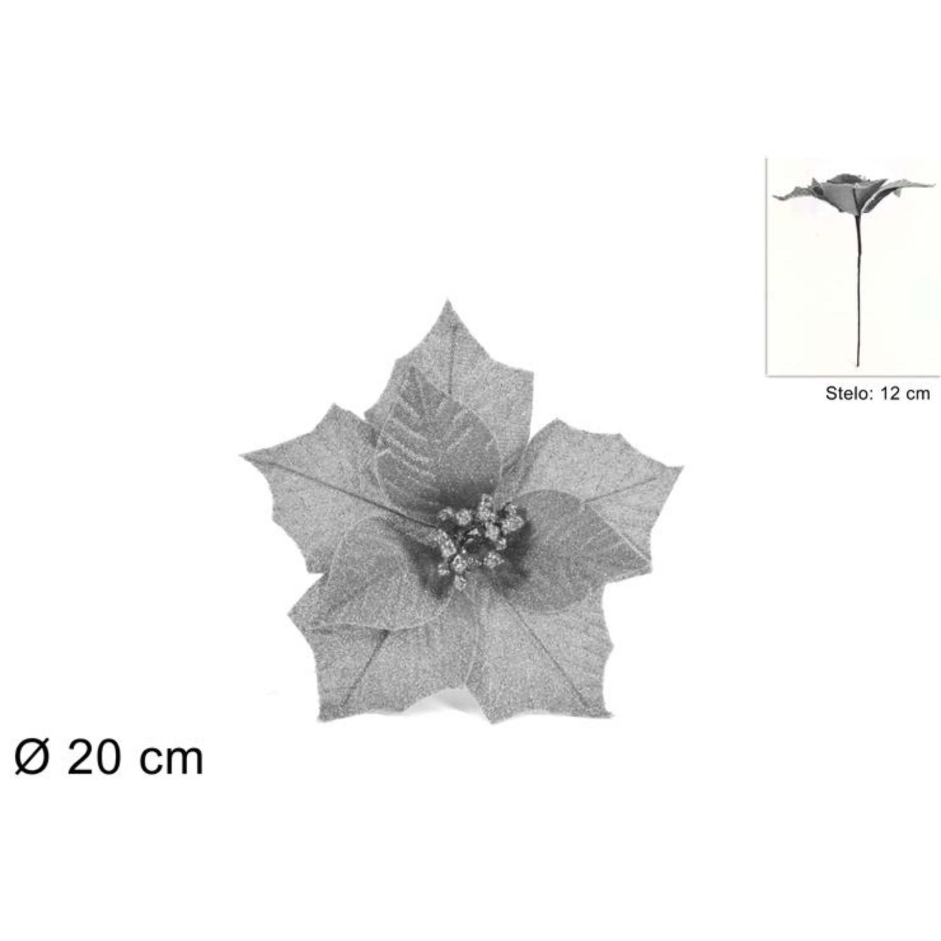 STELO FIORE NATALIZIOSILVER MGF21169SILVERDue Esse