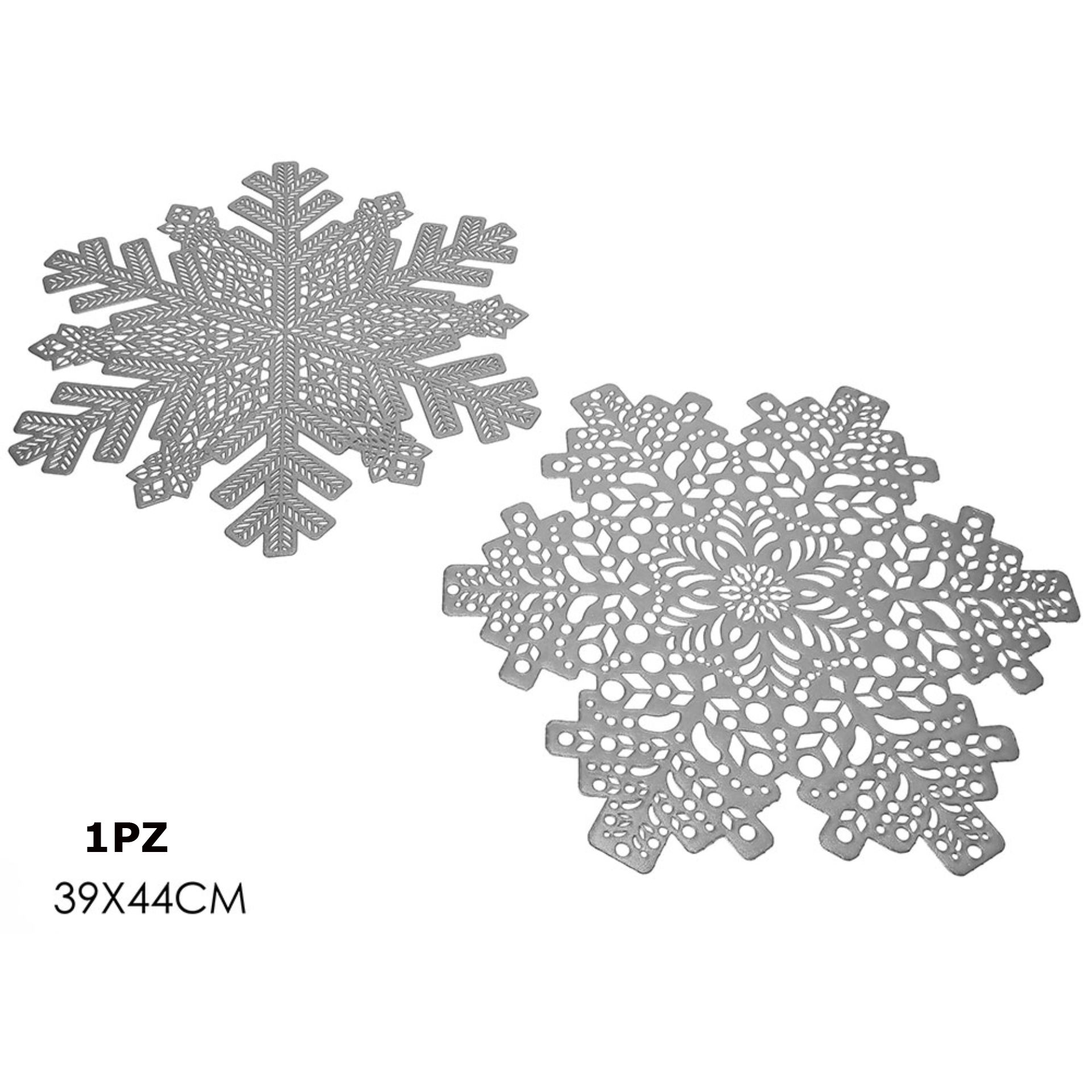 TOVAGLIETTA NAT.  44CM SILVER 2ASS