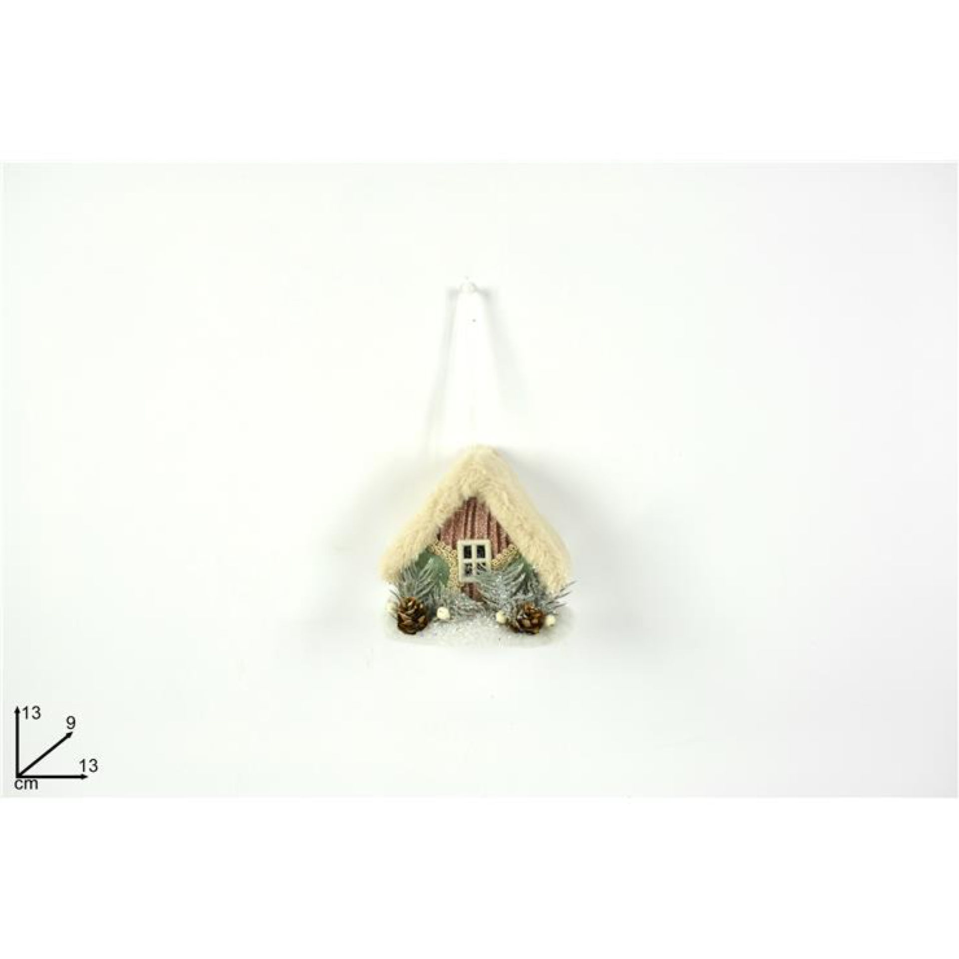 APPENDINO CASETTA C/PELLICCIA PIGNE BACCHE ROSA CM