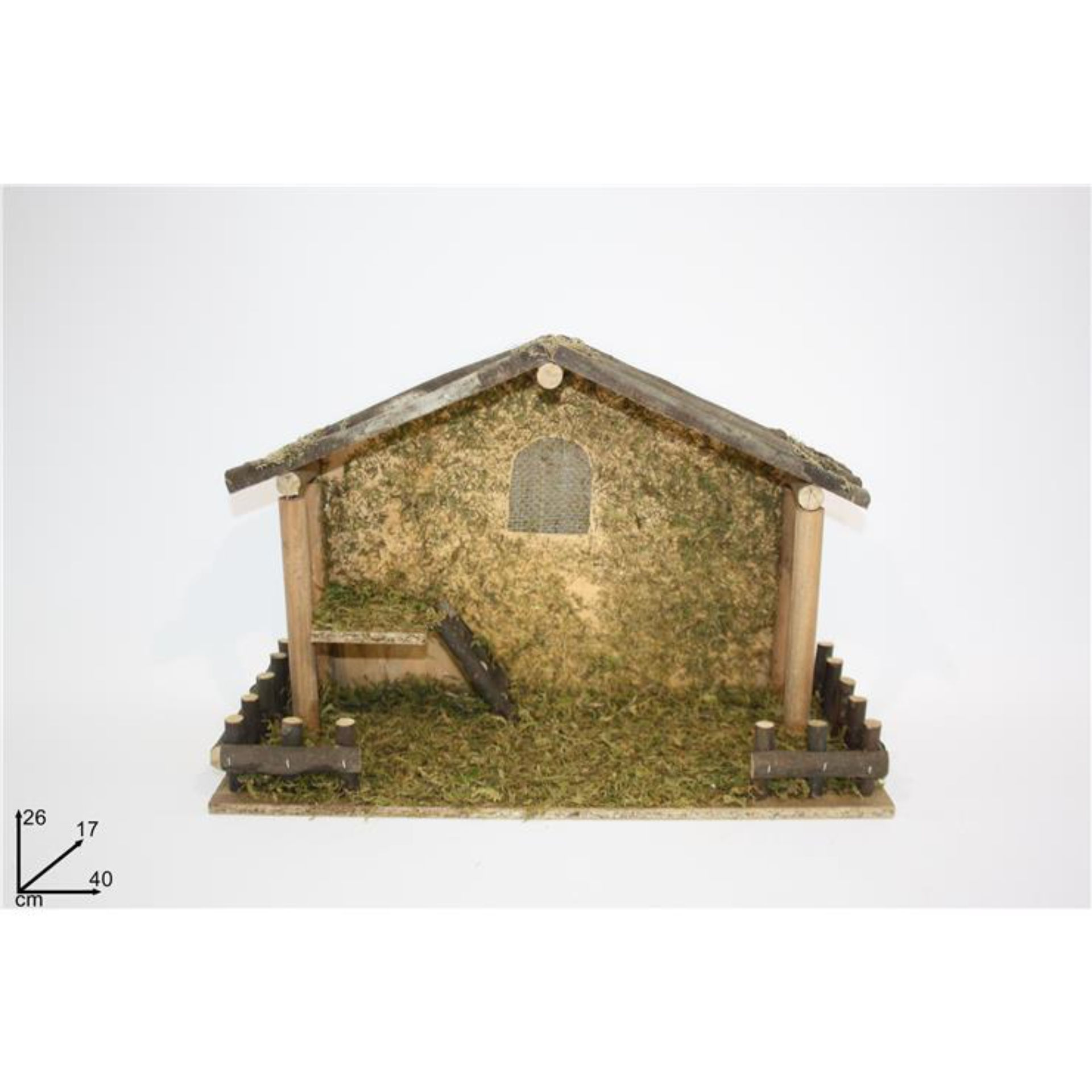 CAPANNA LEGNO C/SCALETTA ART. SL16D06