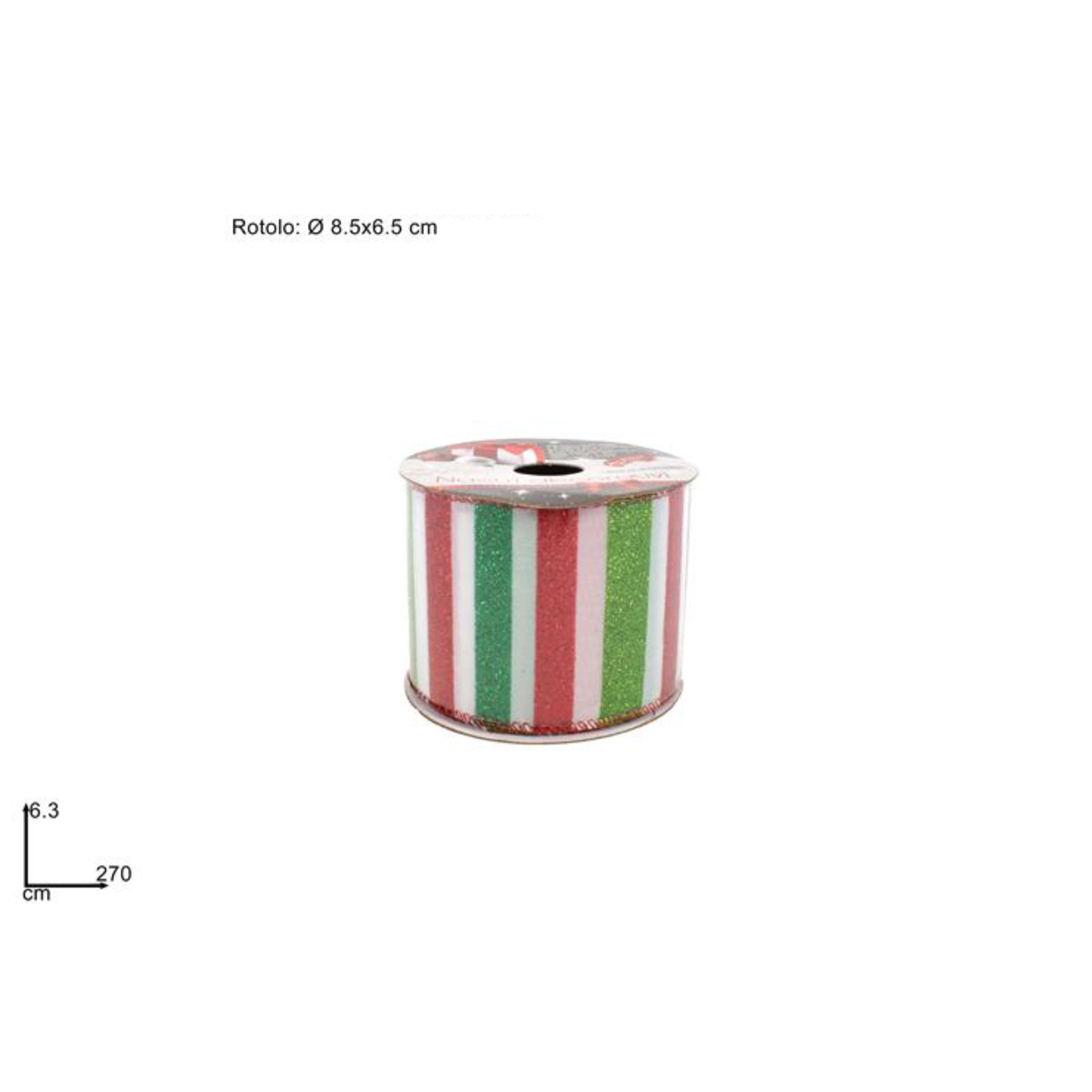 NASTRO 6,3X270CM FASCE HJ2021-RB004-6.3