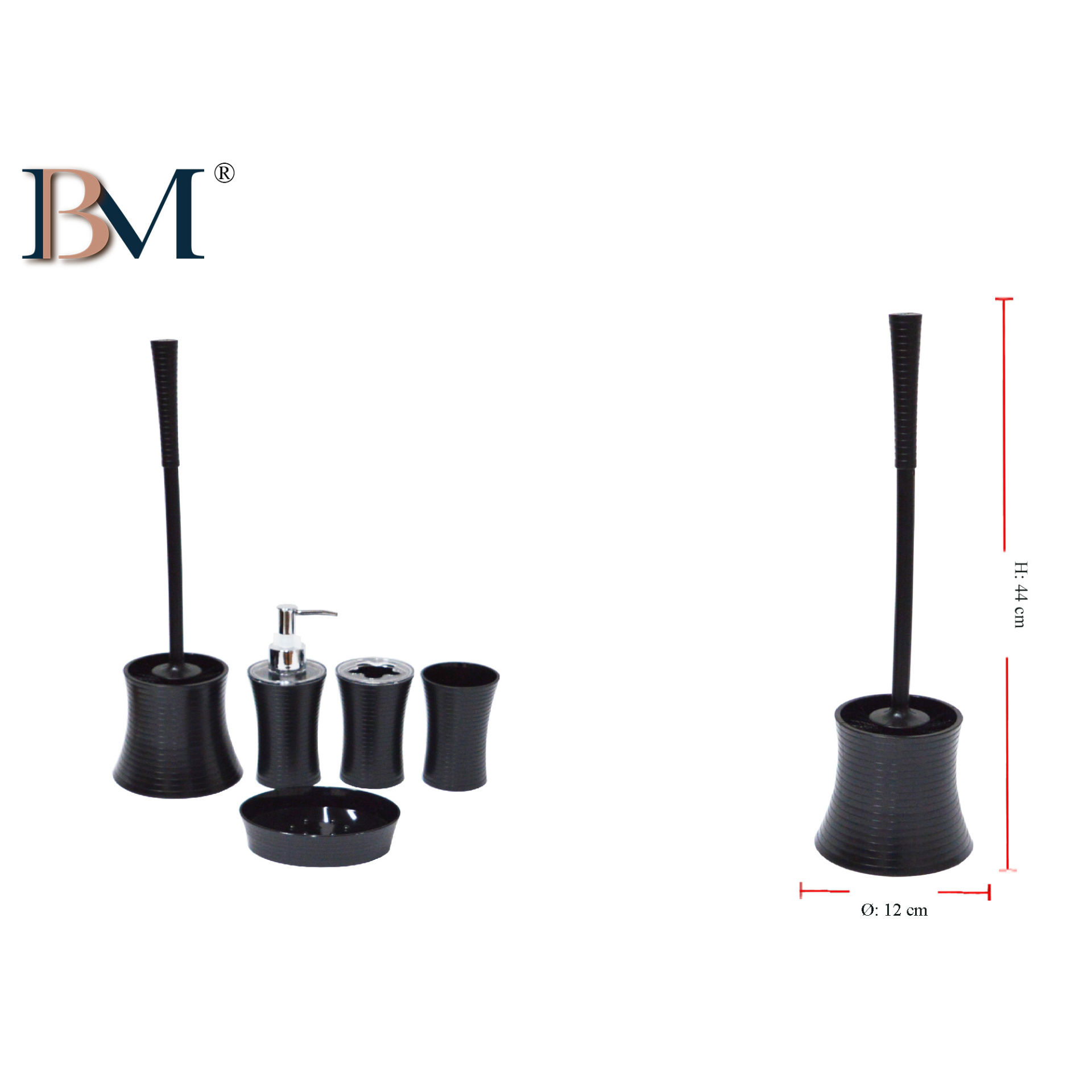 PORTASCOPINO IN PLASTICA SIZE:12X11.5/44CMBM