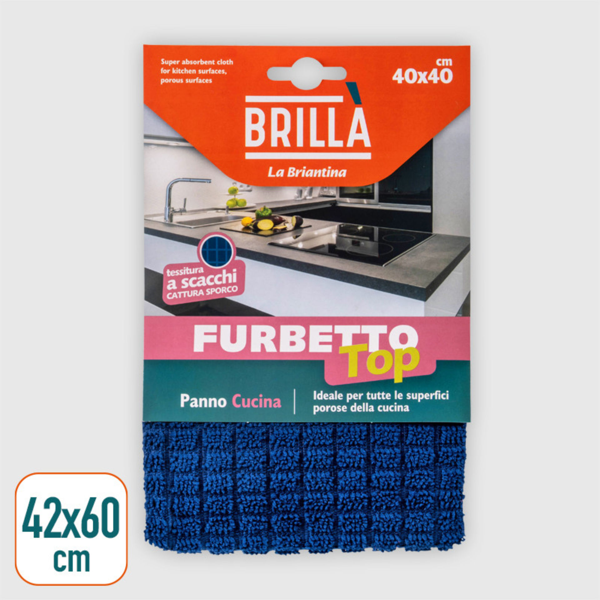 PANNO FURBETTO TOP 40X40 CM