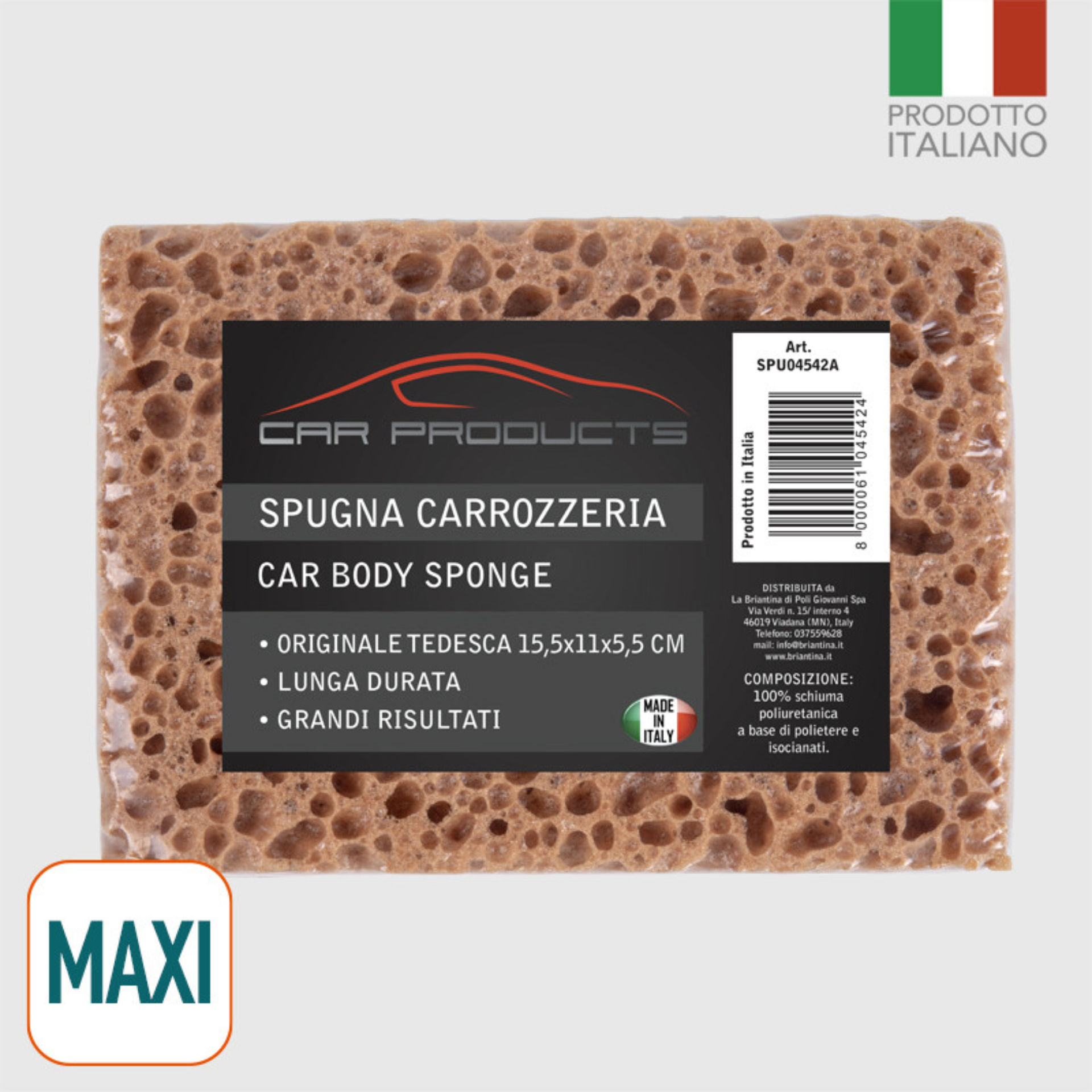 SPUGNA PER CARROZZERIA ORIGINALE TEDESCALa Briantina