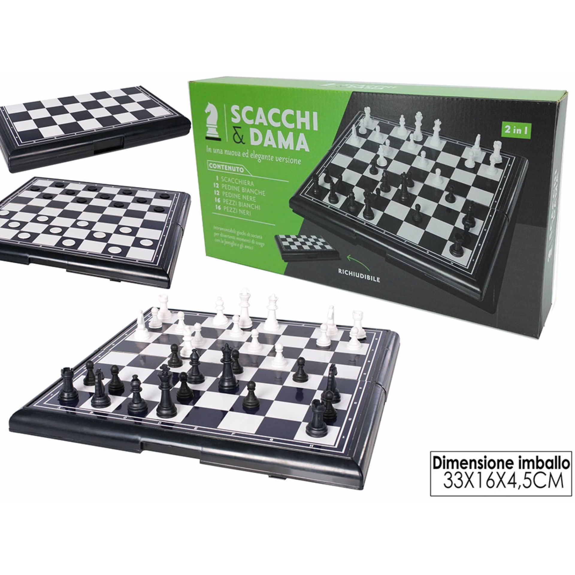 GIOCO SCACCHI/DAMA RICHIUDIBILE