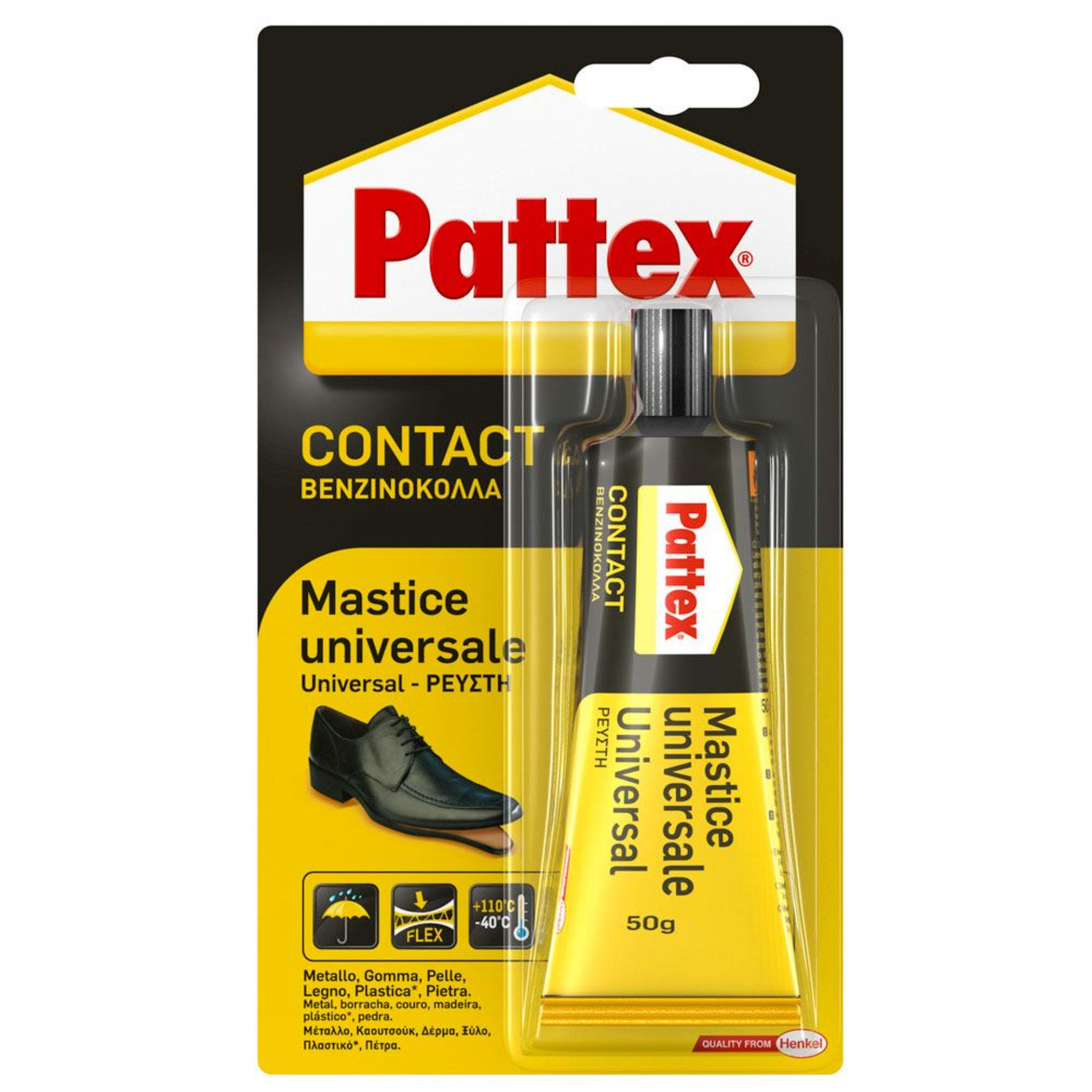 ***PATTEX CONTACT MASTICE UNIVERSALE 50G BLIPattex